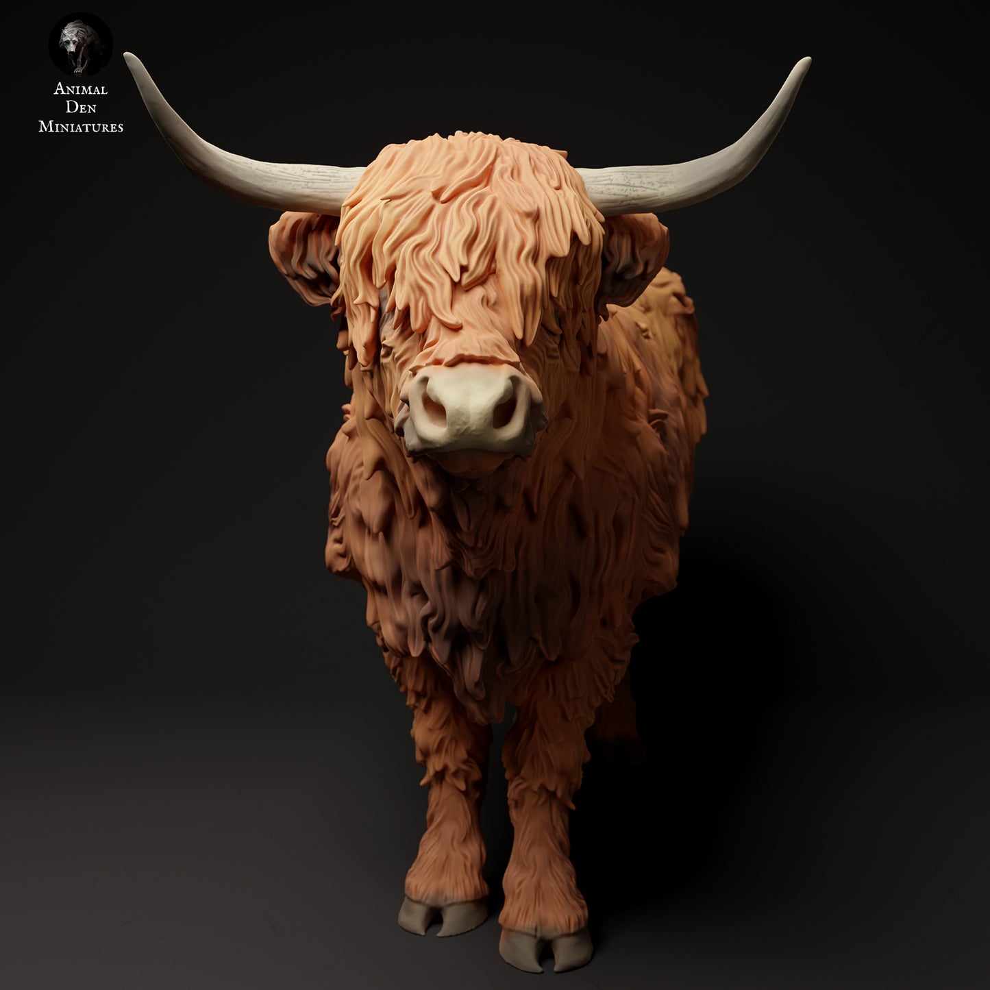 Highland Cow - Animal Den Miniatures