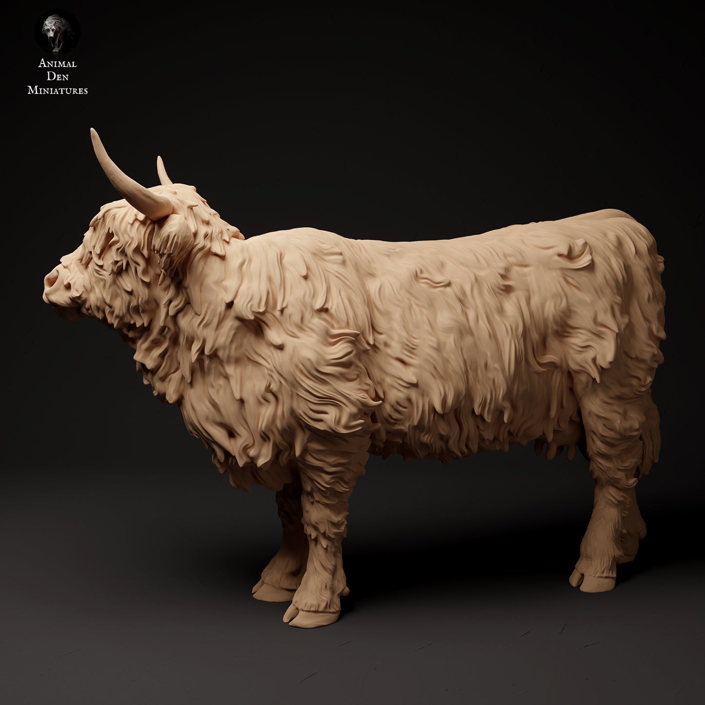 Highland Cow - Animal Den Miniatures