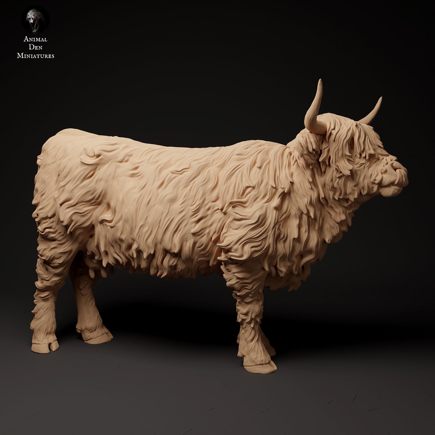 Highland Cow - Animal Den Miniatures