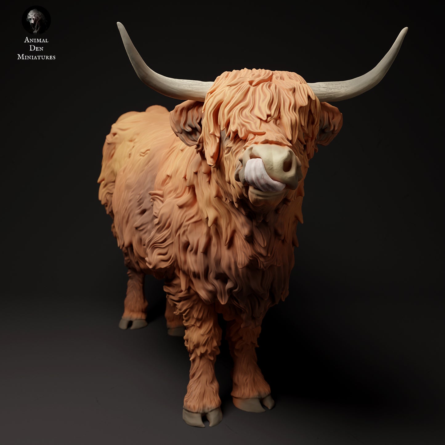 Highland Cow - Animal Den Miniatures