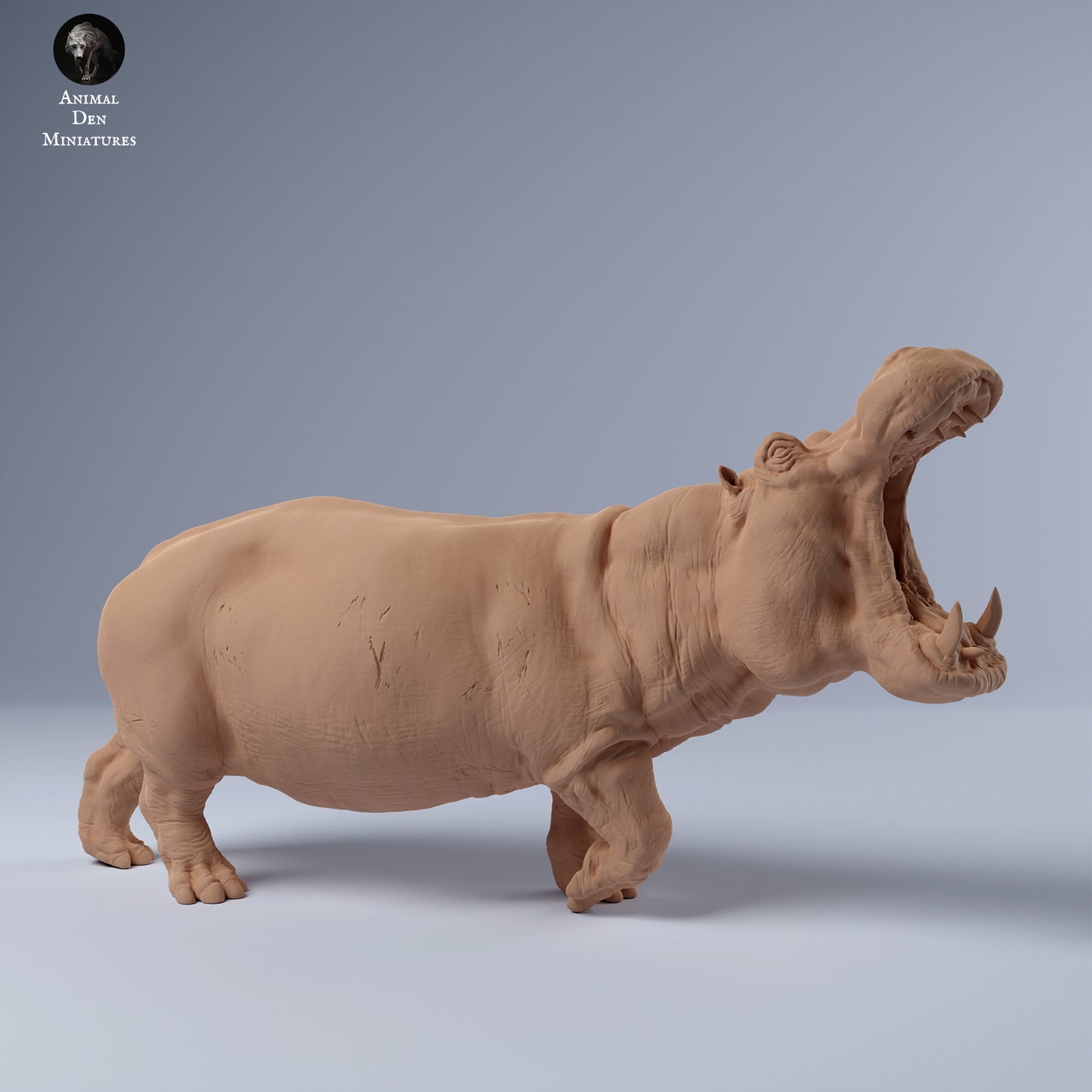 Hippo - Animal Den Miniatures