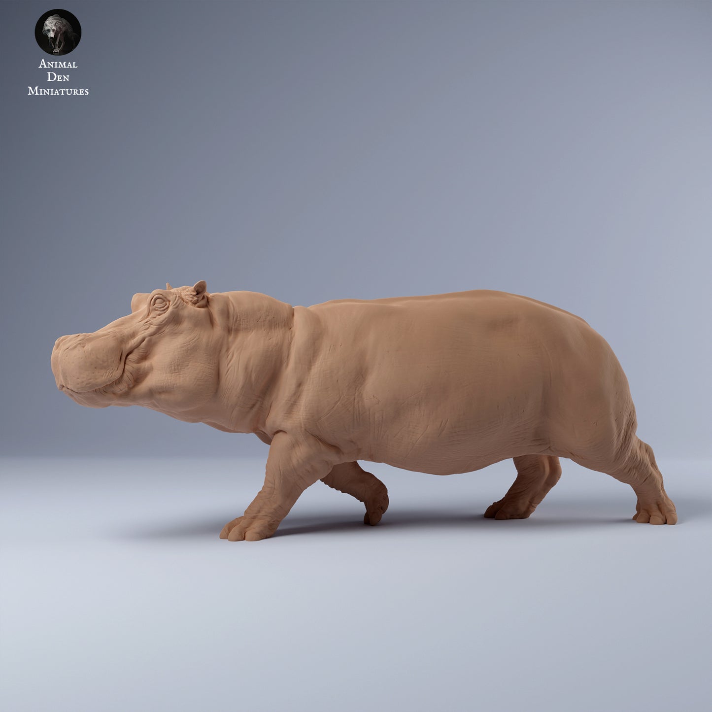 Hippo Run - Animal Den Miniatures