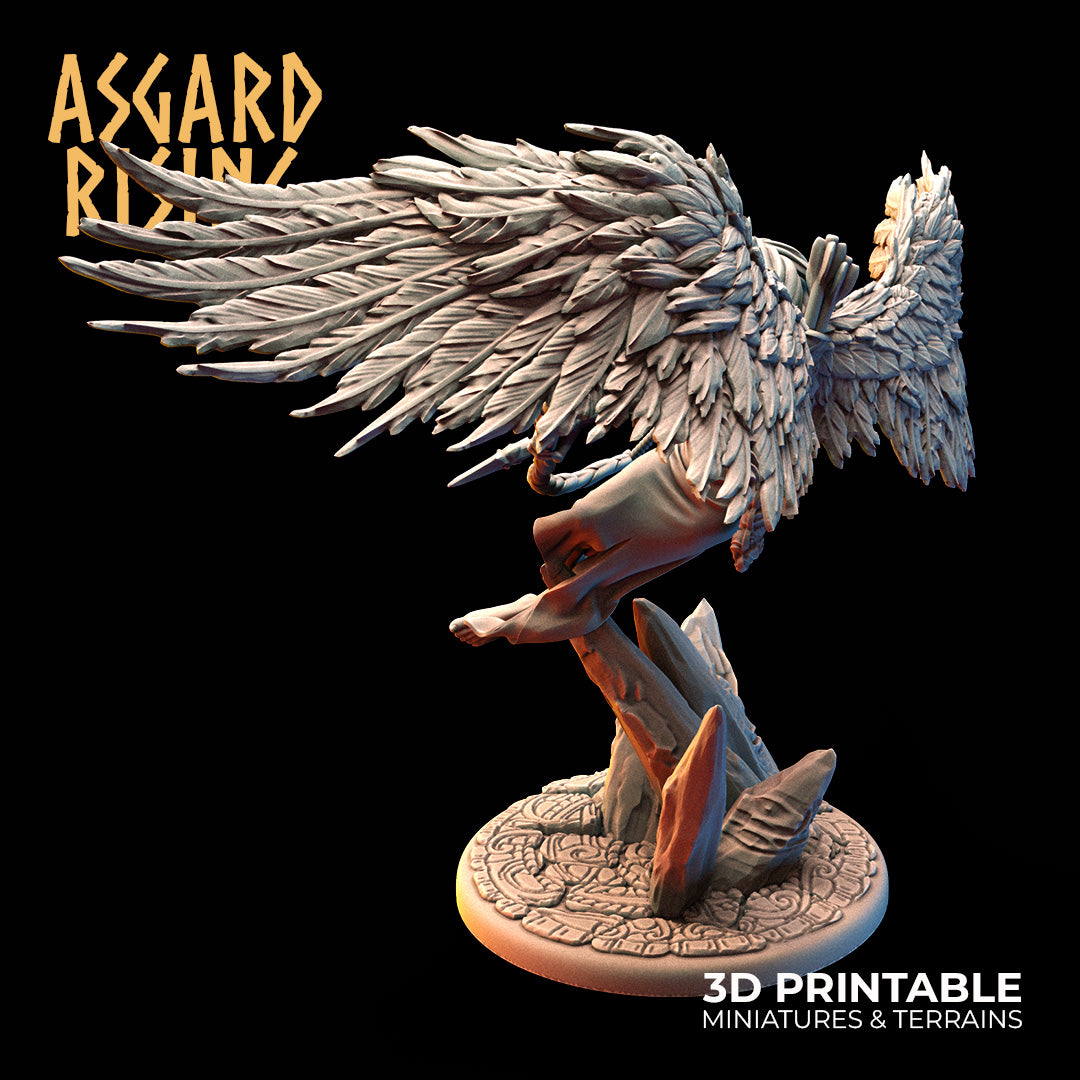 Hlokk, the Winged Valkyrie  - Asgard Rising