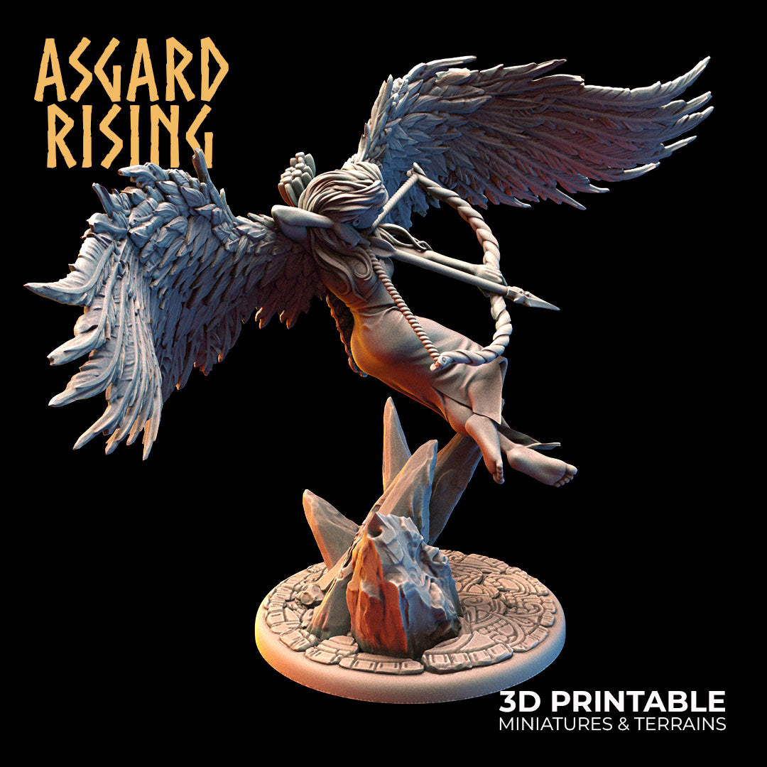 Hlokk, the Winged Valkyrie  - Asgard Rising