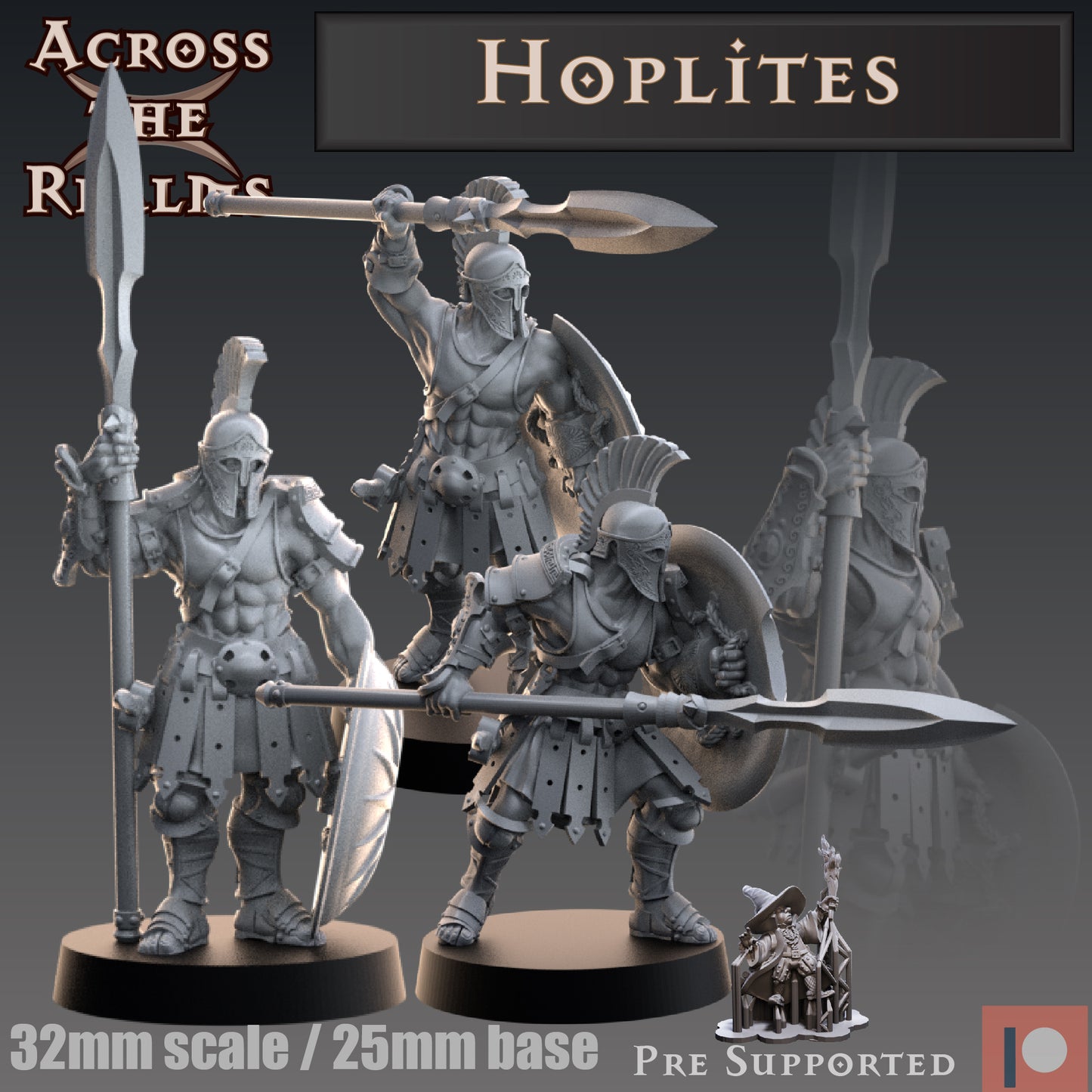 9x Hoplites - Across the Realms