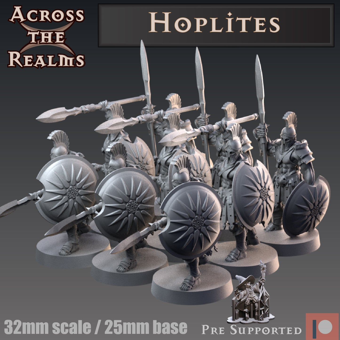 9x Hoplites - Across the Realms