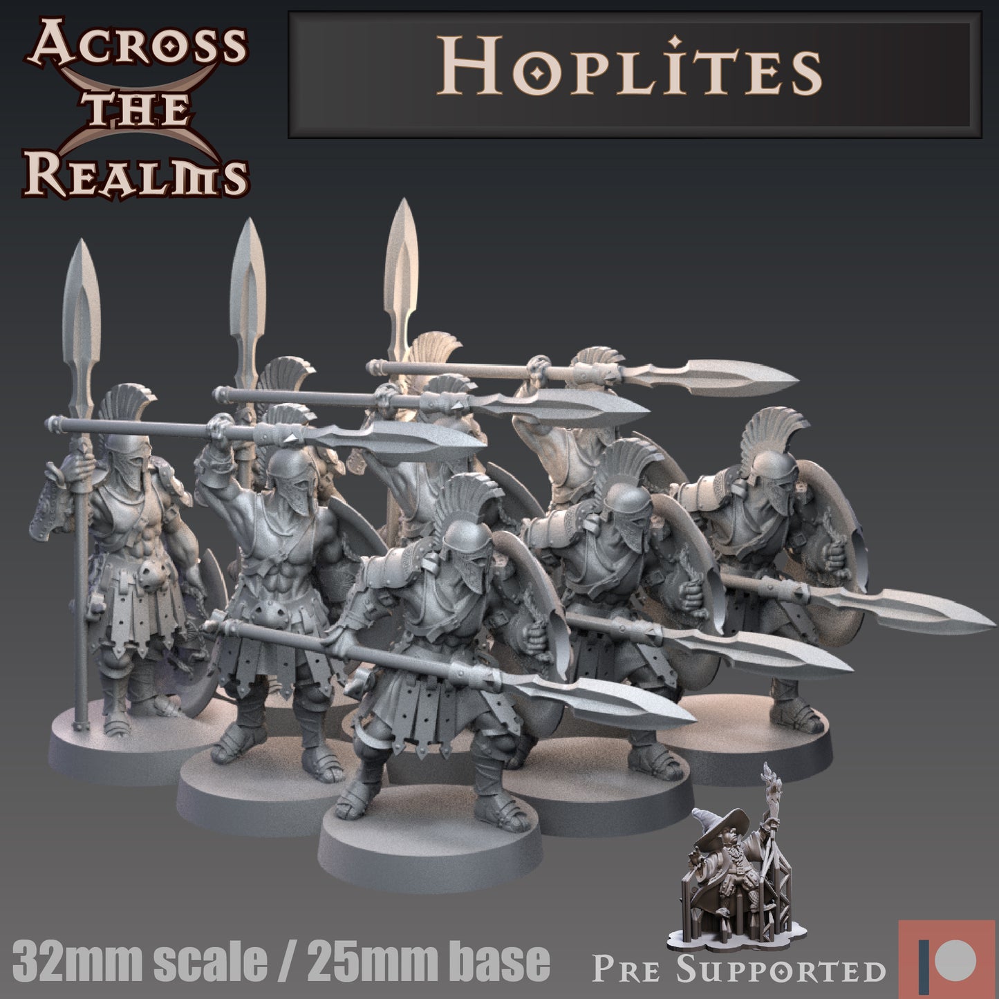 9x Hoplites - Across the Realms