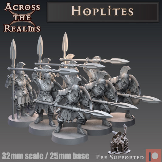 9x Hoplites - Across the Realms