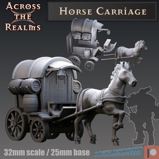 1x Horse Carriage - Across the Realms