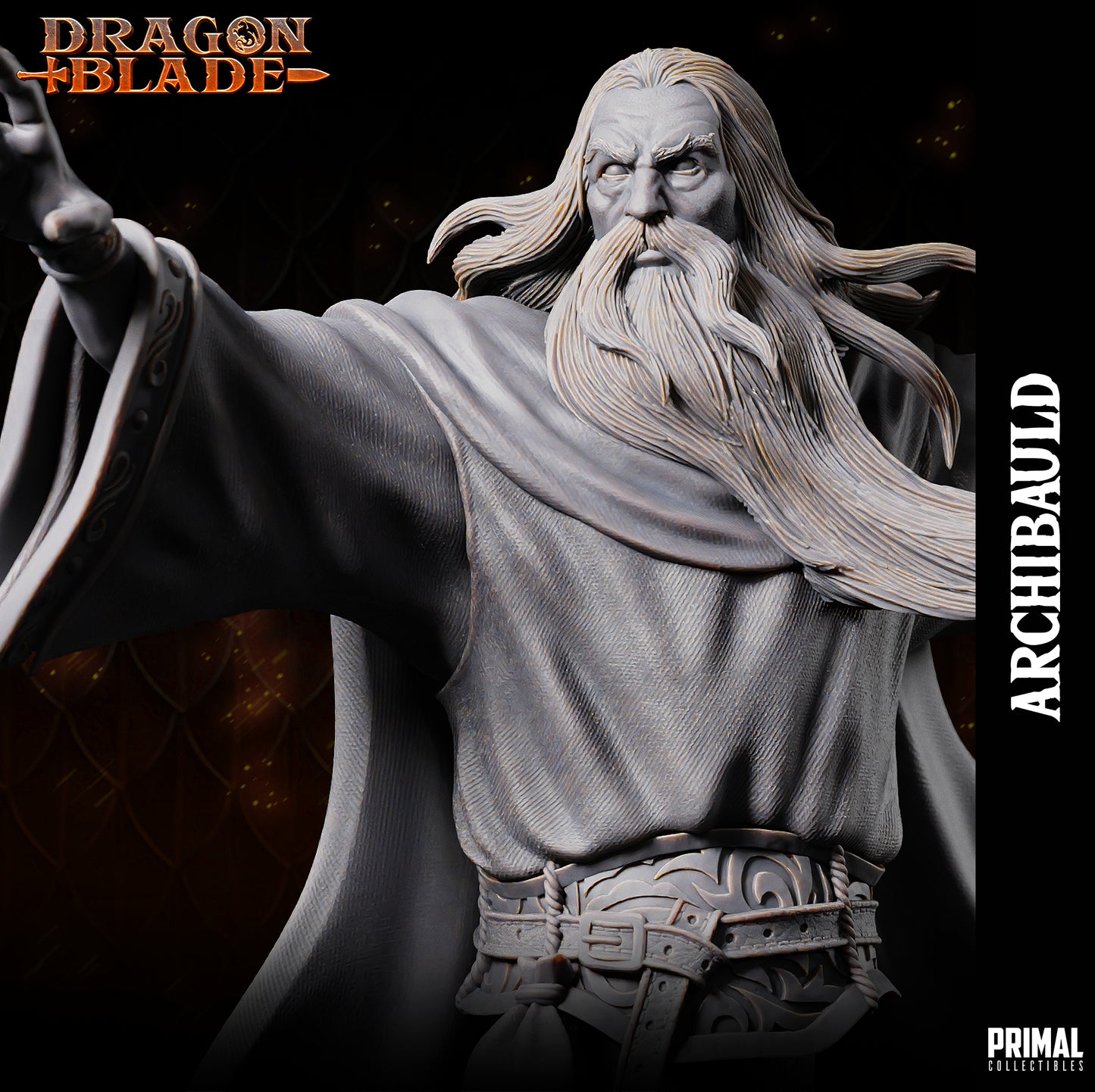 White Wizard - Archbauld - January 2024 - DRAGONBLADE- MASTERS OF DUNGEONS QUEST