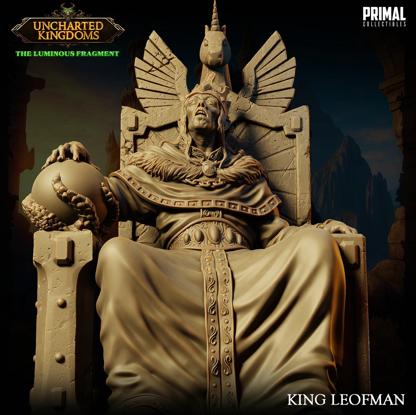 Noble / Wizard - King Leofman - March 2024 - Uncharted Kingdoms