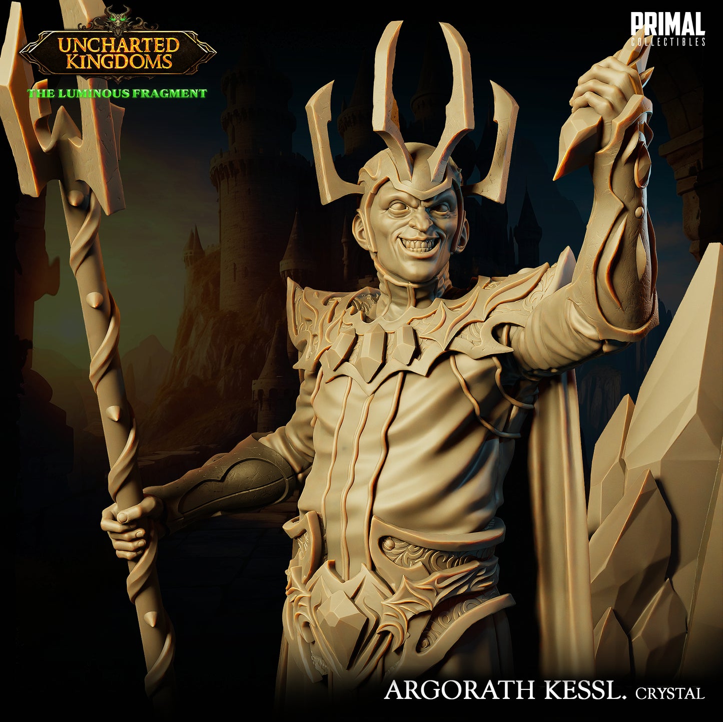 Dark wizard - Argorath Kessl (crystal powerful version) - March 2024 - Uncharted Kingdoms