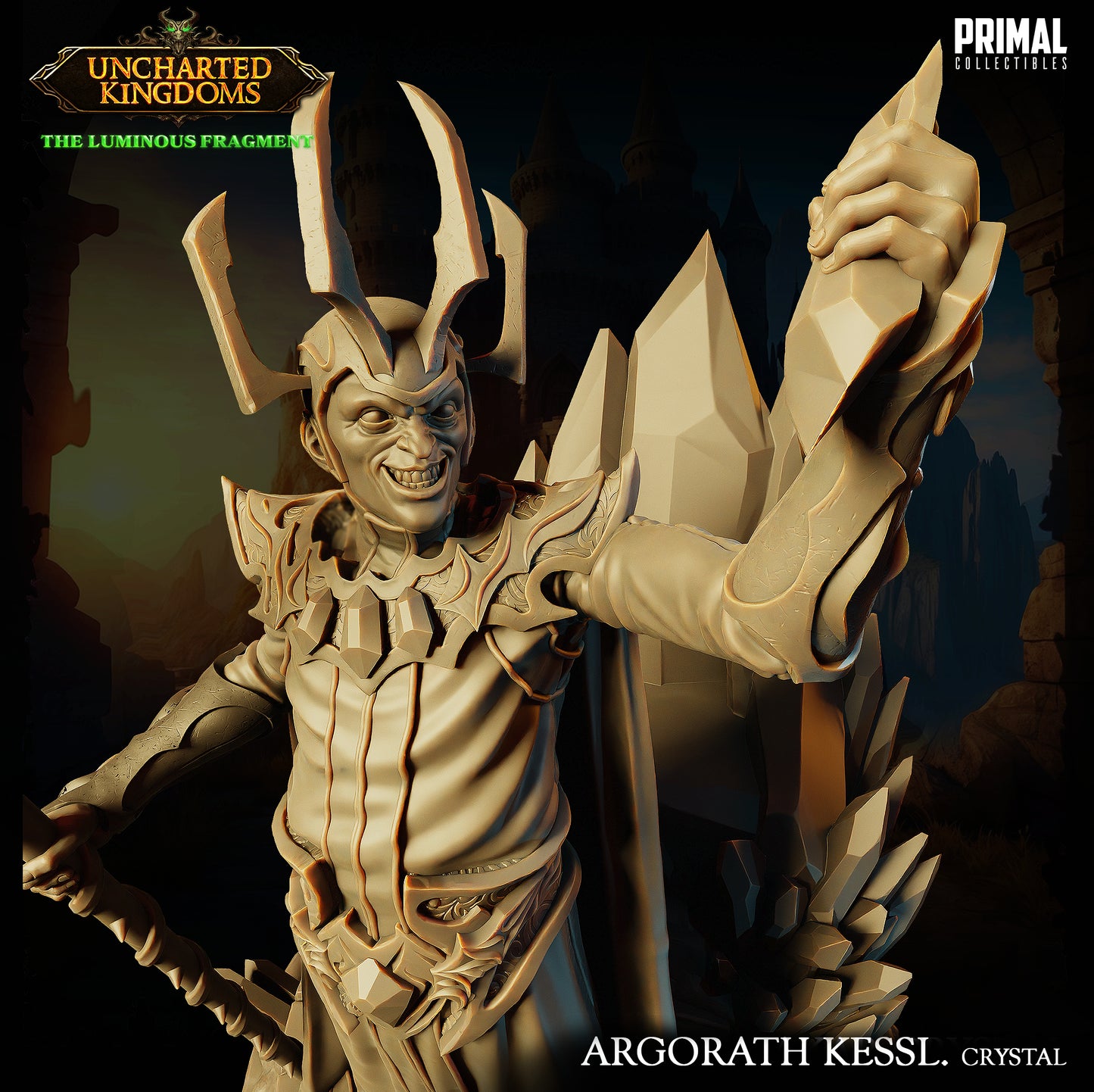 Dark wizard - Argorath Kessl (crystal powerful version) - March 2024 - Uncharted Kingdoms