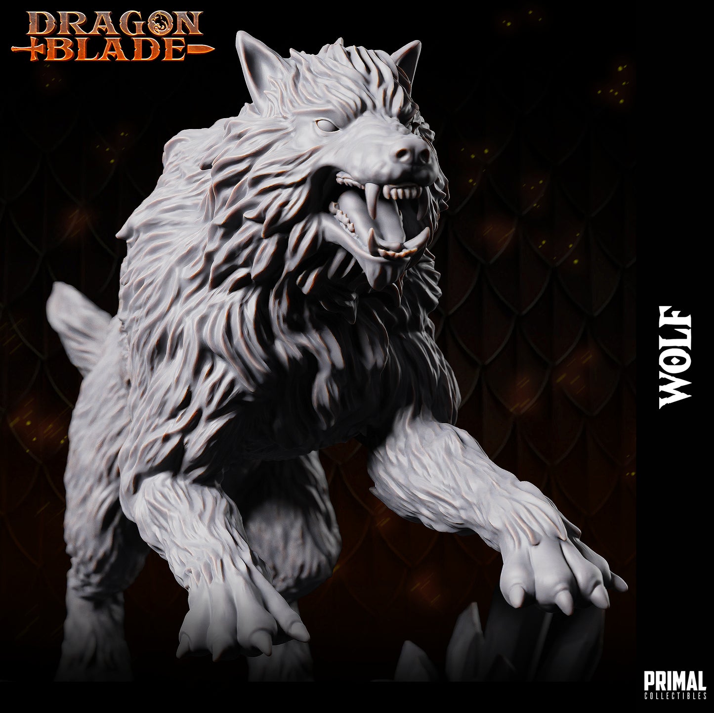 Wolf  - Snowdasher - October 2023 - DRAGONBLADE-  MASTERS OF DUNGEONS QUEST