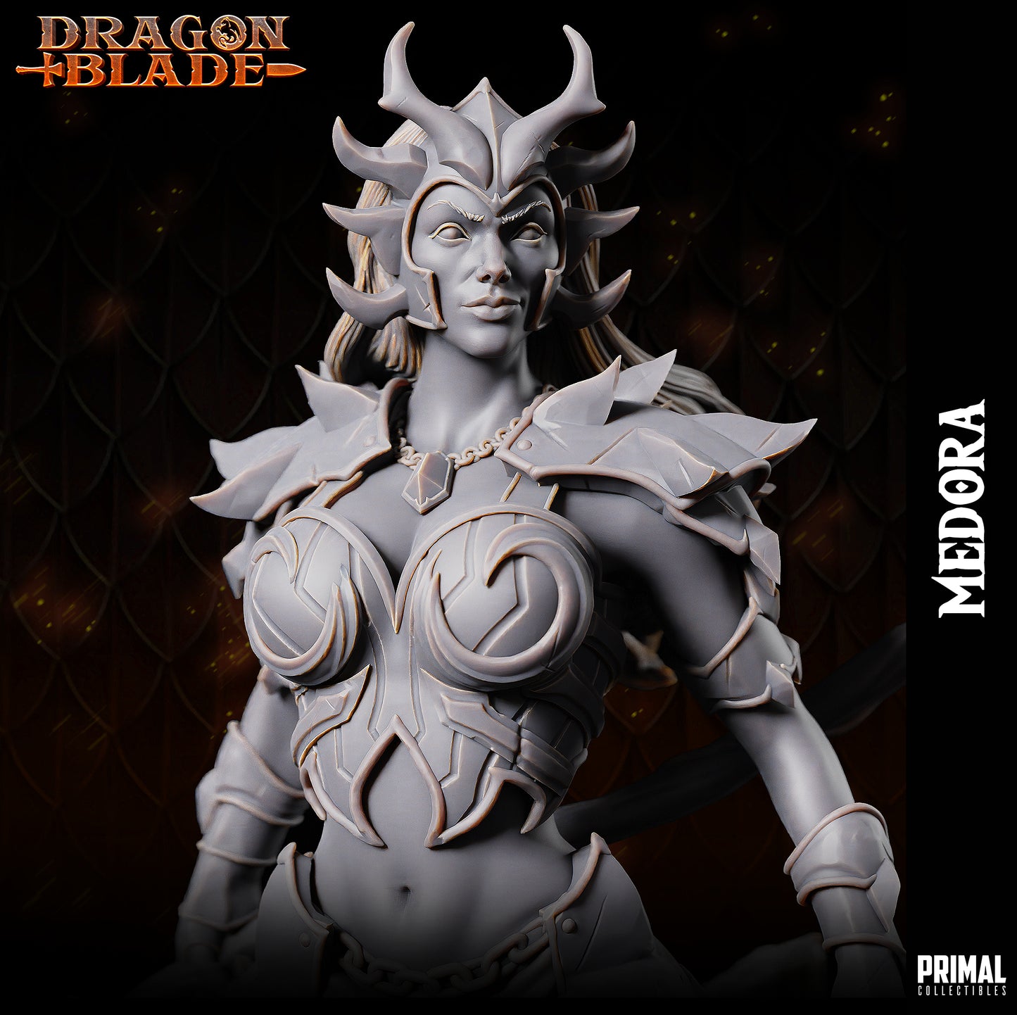 Dragon Dark Queen - Medora -  September 2023 - DRAGONBLADE-  MASTERS OF DUNGEONS QUEST