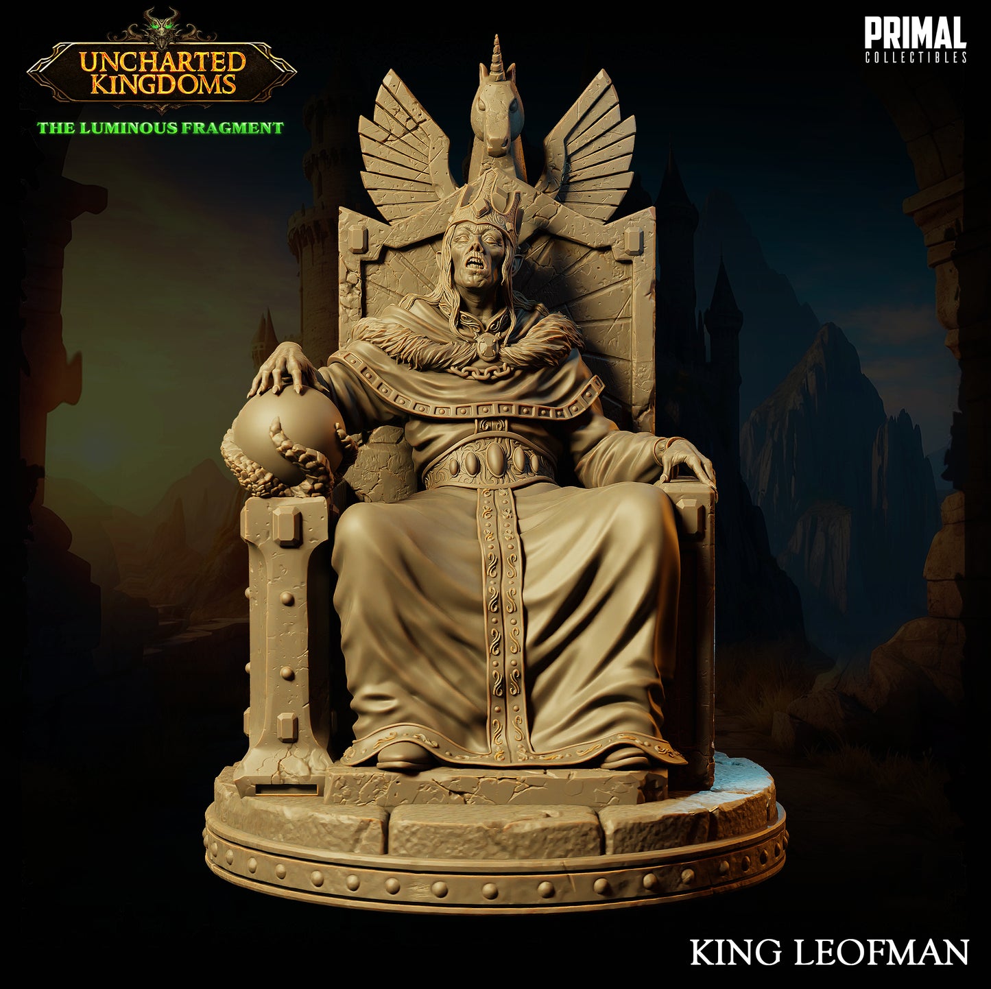 Noble / Wizard - King Leofman - March 2024 - Uncharted Kingdoms