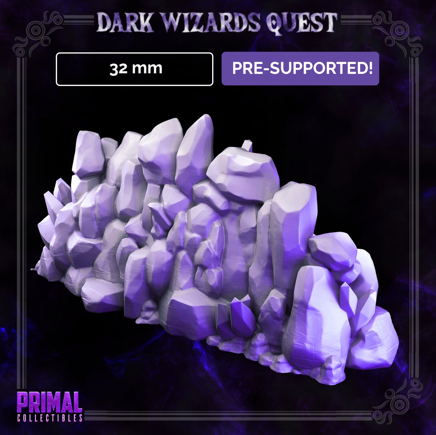 Ice Barrier - DARK WIZZARDS -  MASTERS OF DUNGEONS QUEST - Primal Collectibles