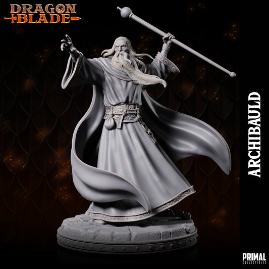 White Wizard - Archbauld - January 2024 - DRAGONBLADE- MASTERS OF DUNGEONS QUEST