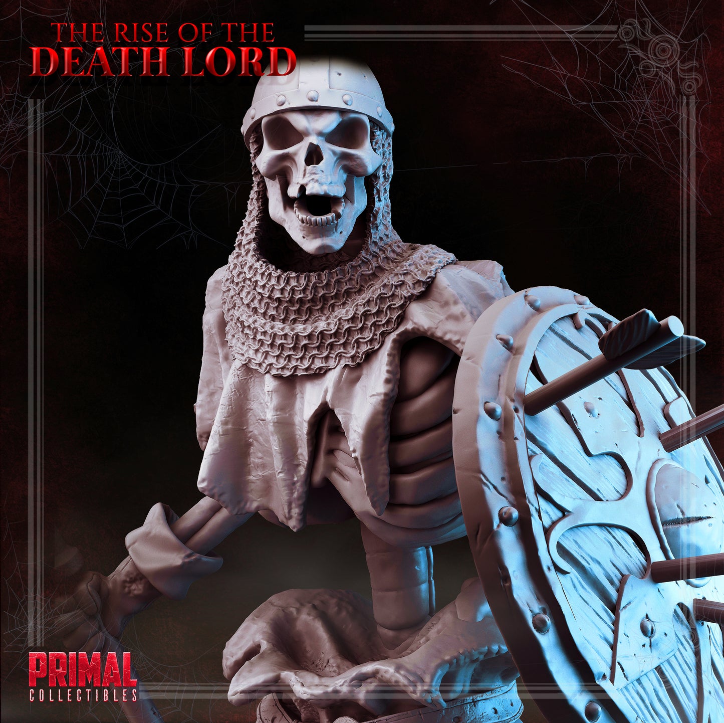 Skeleton - March 2023 - THE RISE OF THE DEATH LORD - MASTERS OF DUNGEONS QUEST - Primal Collectibles