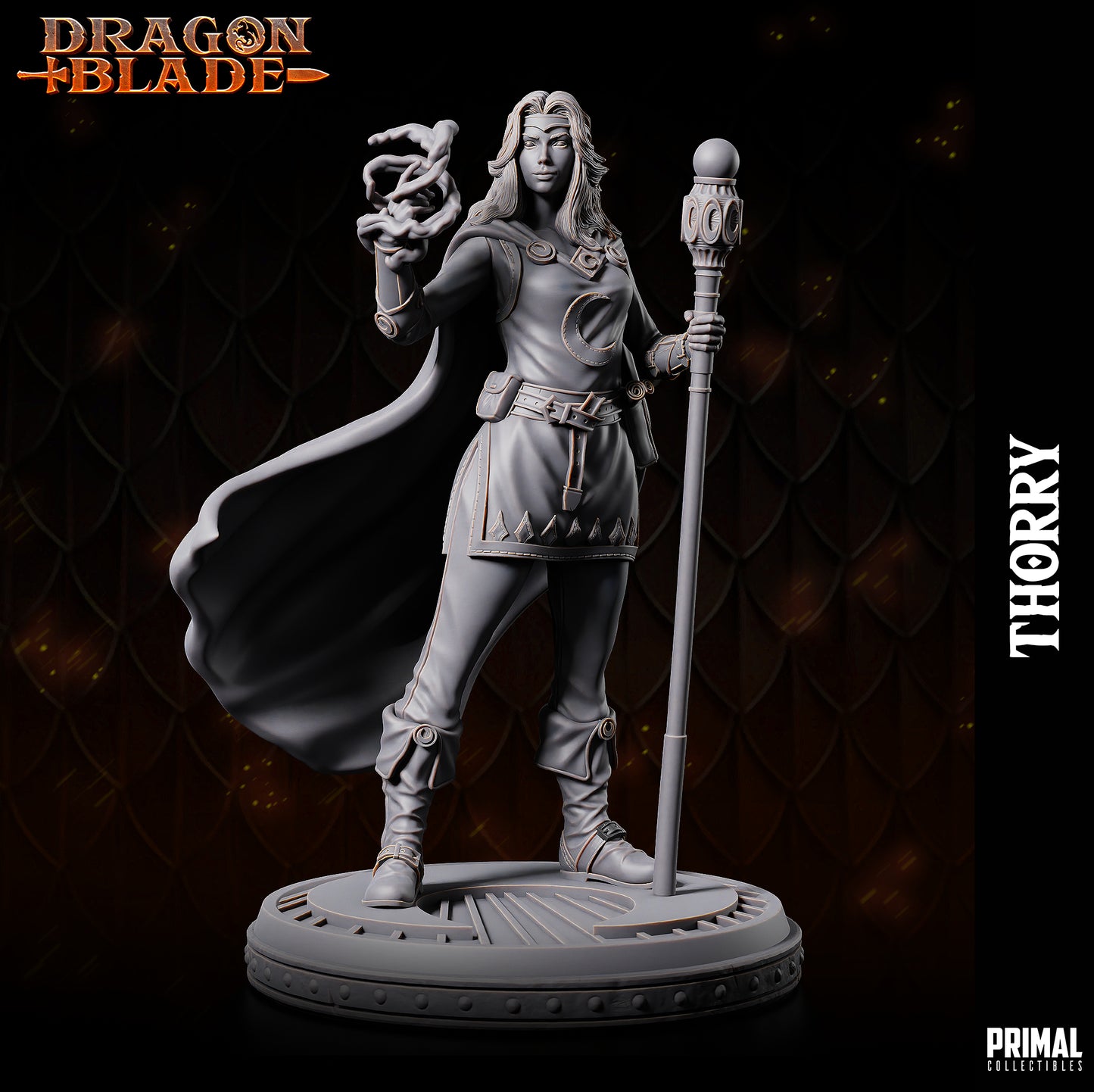 Female wizard Thorry -  September 2023 - DRAGONBLADE-  MASTERS OF DUNGEONS QUEST