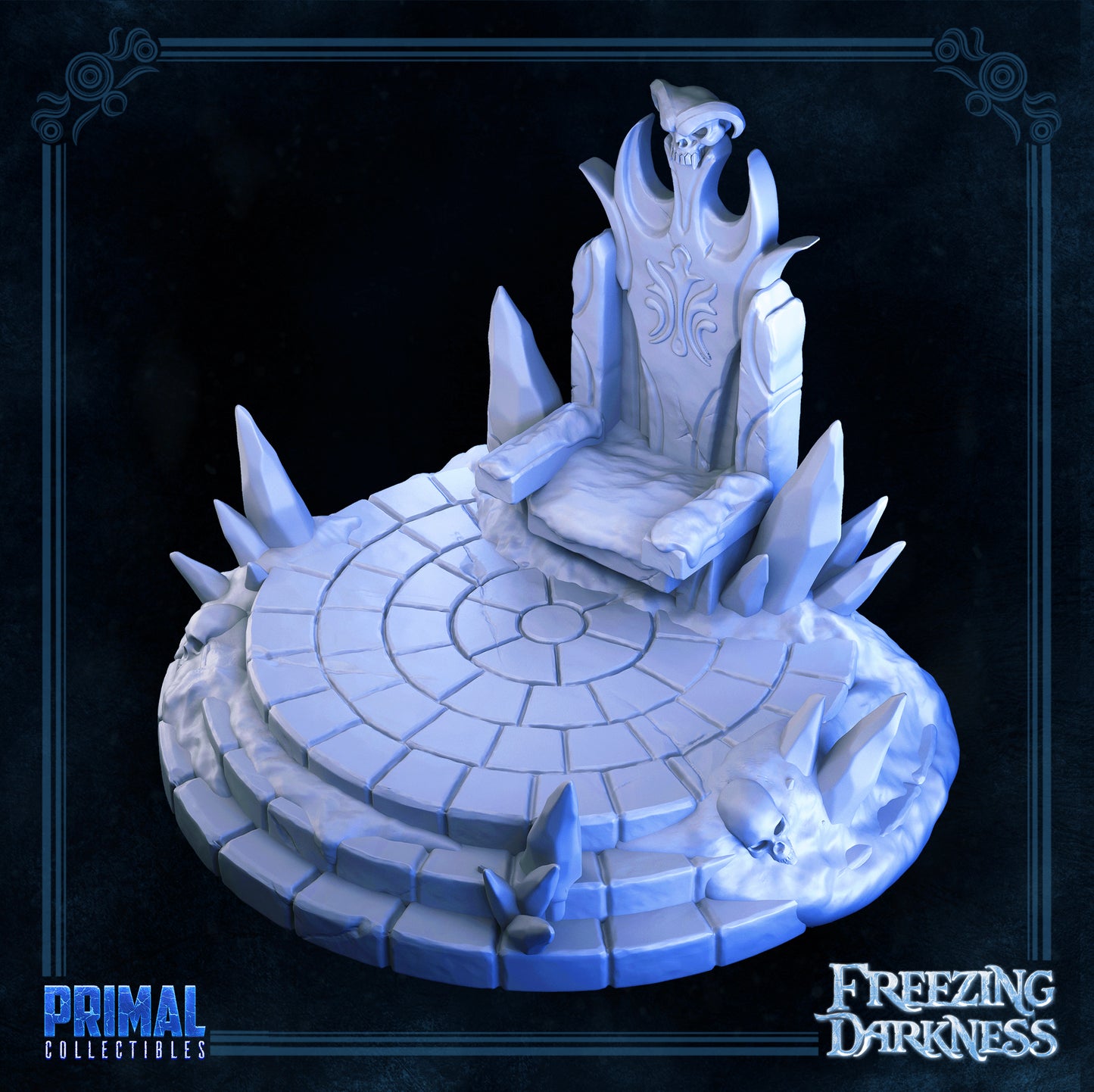 Boss throne- FREEZING DARKNESS - MASTERS OF DUNGEONS QUEST - Primal Collectibles