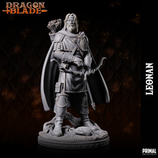 Half Elf - LEONAN - May 2023 - DRAGONBLADE-  MASTERS OF DUNGEONS QUEST - Primal Collectibles