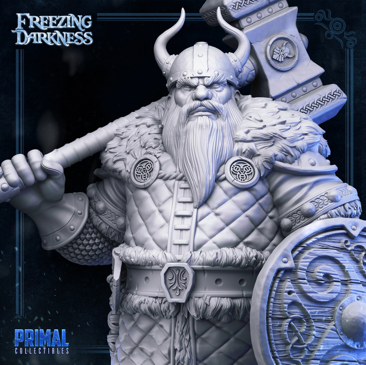 Dwarf - Argos - FREEZING DARKNESS - MASTERS OF DUNGEONS QUEST - Primal Collectibles