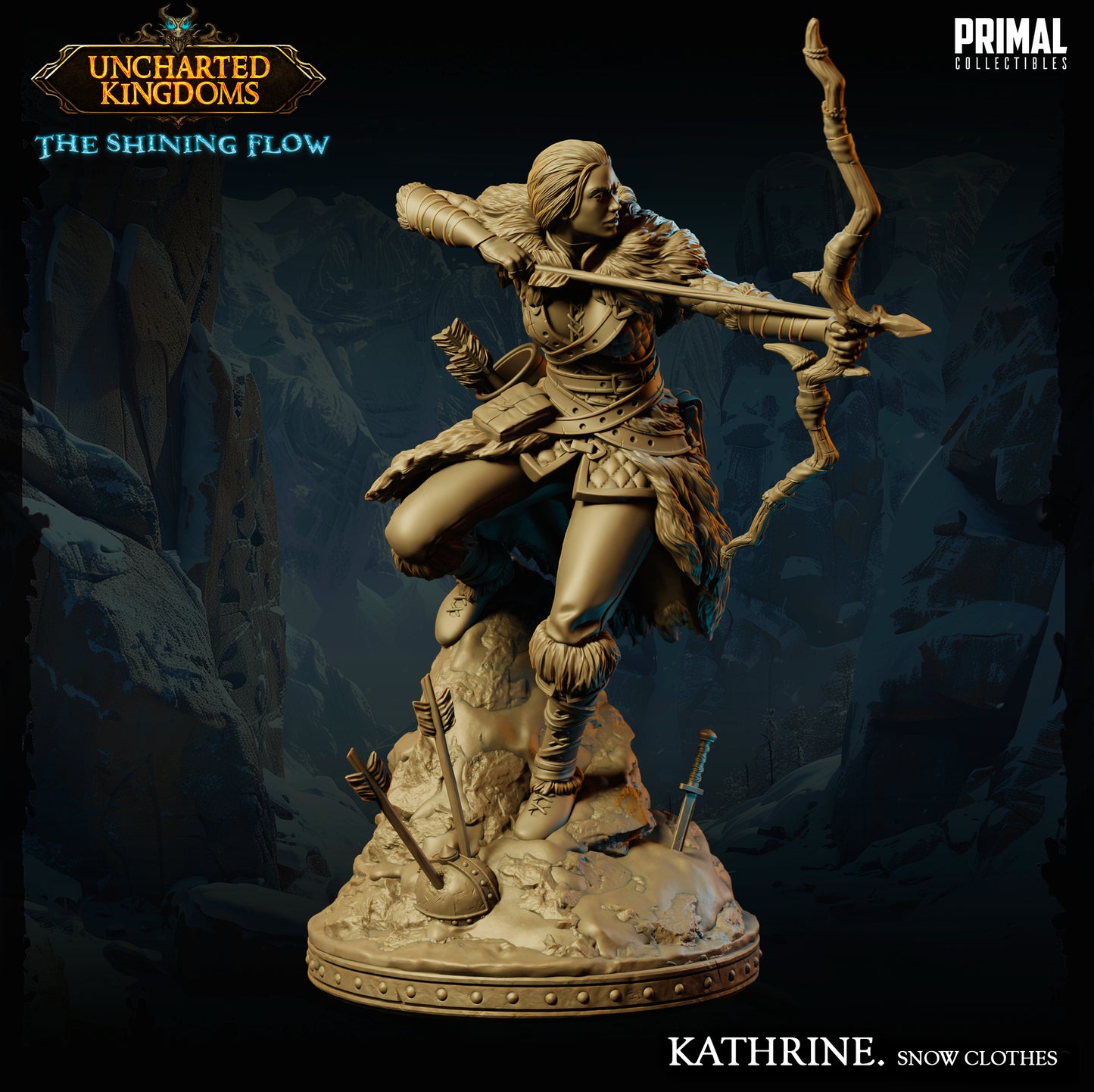 Fighter - Kathrine Bromm - Snow Clothes - May 2024 - Uncharted Kingdoms