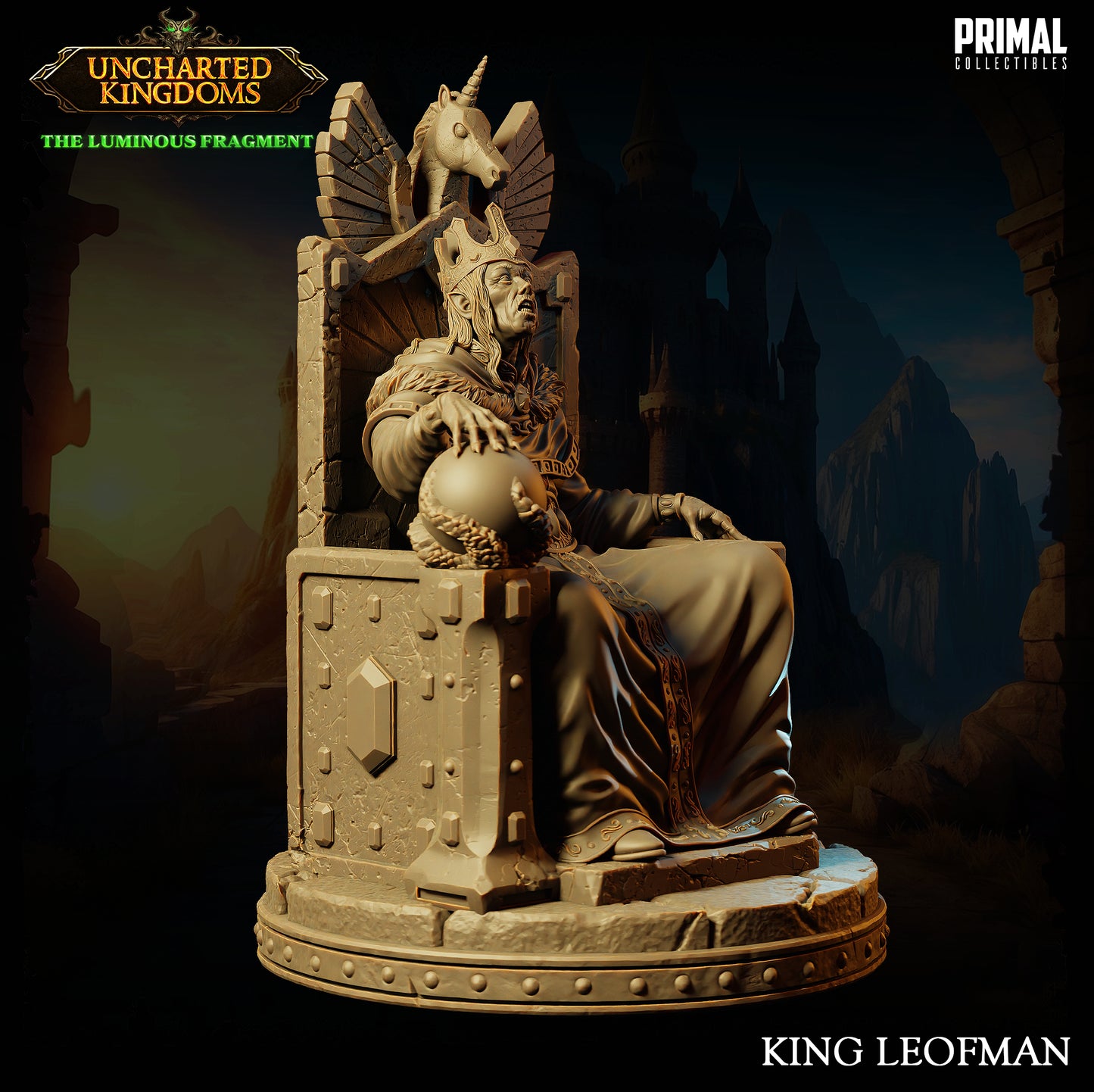 Noble / Wizard - King Leofman - March 2024 - Uncharted Kingdoms