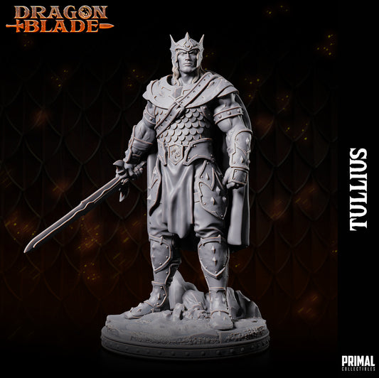 Warrior - Tullius - May 2023 - DRAGONBLADE-  MASTERS OF DUNGEONS QUEST - Primal Collectibles