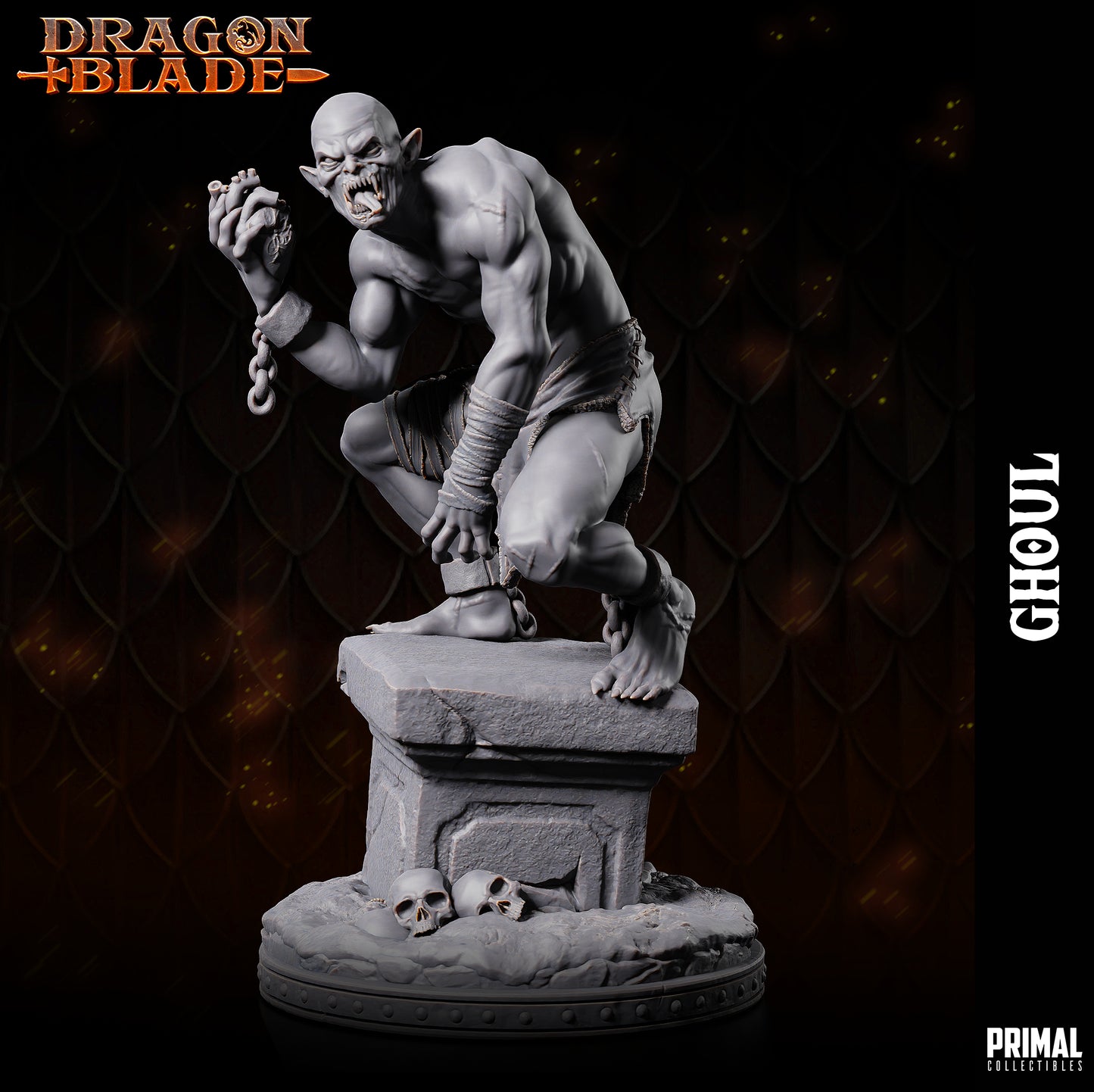 Creature - Ghoul - May 2023 - DRAGONBLADE-  MASTERS OF DUNGEONS QUEST - Primal Collectibles