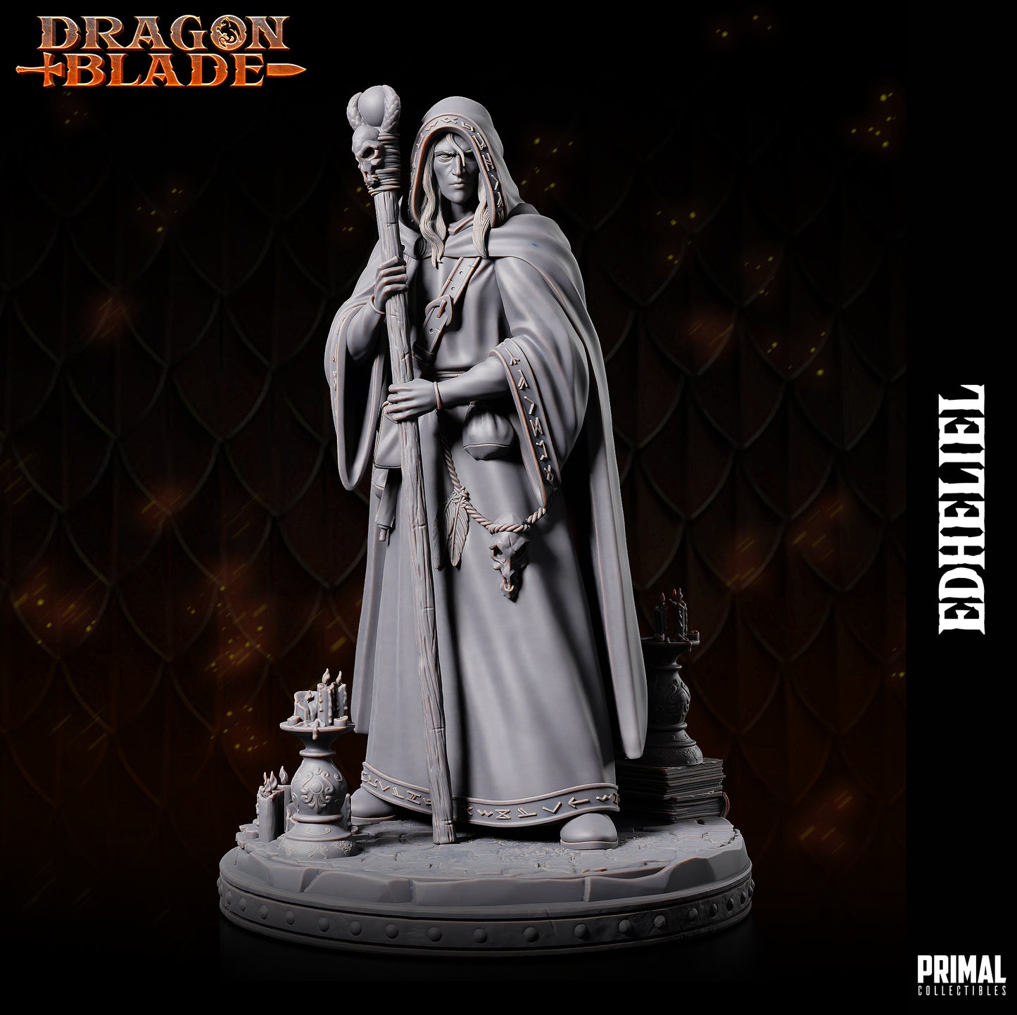 Wizard - Edheliel - May 2023 - DRAGONBLADE-  MASTERS OF DUNGEONS QUEST - Primal Collectibles