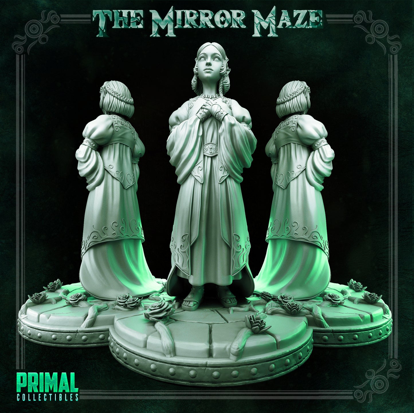 Elf Princess - Enora -  THE MIRROR MAZE - MASTERS OF DUNGEONS QUEST - Primal Collectibles