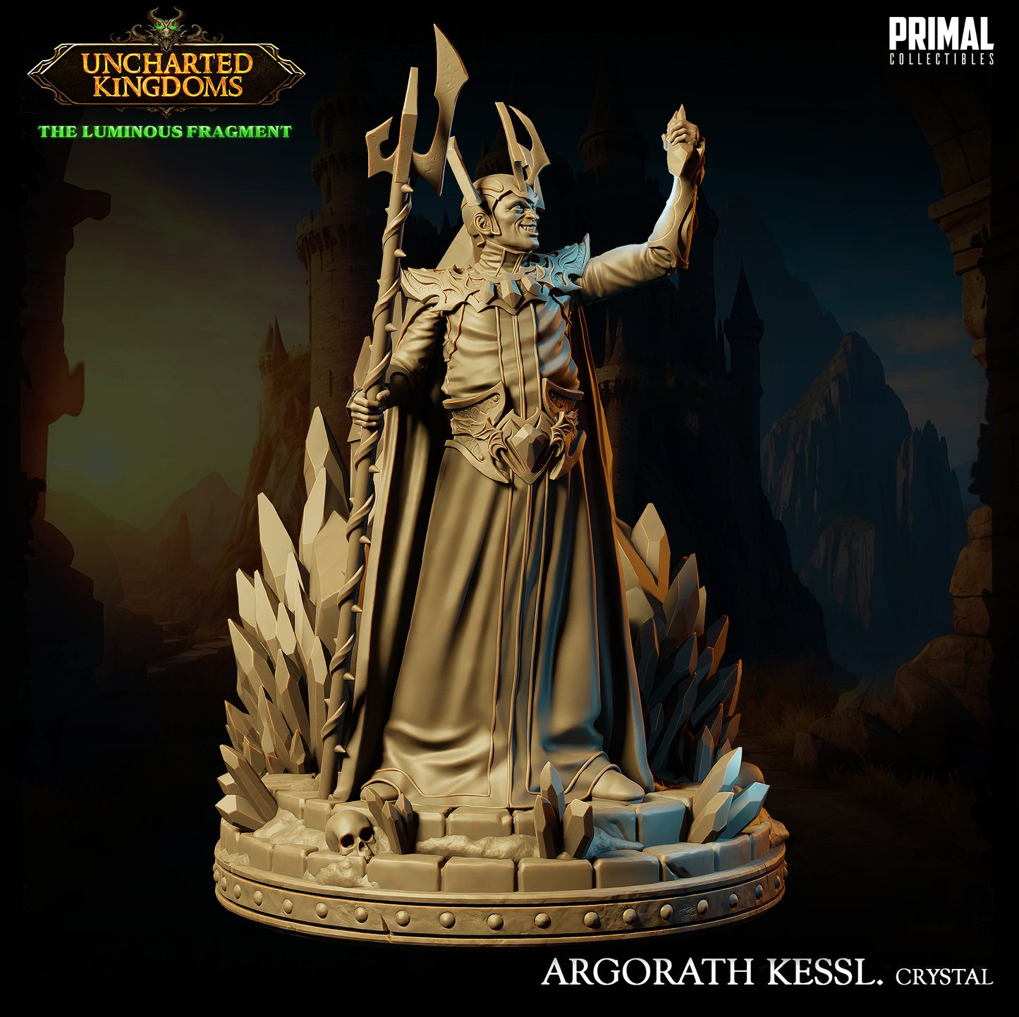 Dark wizard - Argorath Kessl (crystal powerful version) - March 2024 - Uncharted Kingdoms