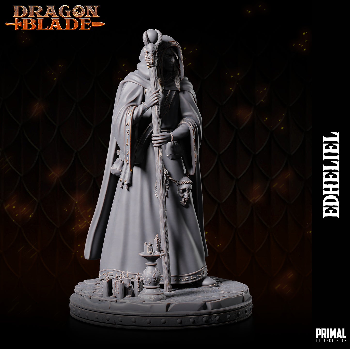 Wizard - Edheliel - May 2023 - DRAGONBLADE-  MASTERS OF DUNGEONS QUEST - Primal Collectibles