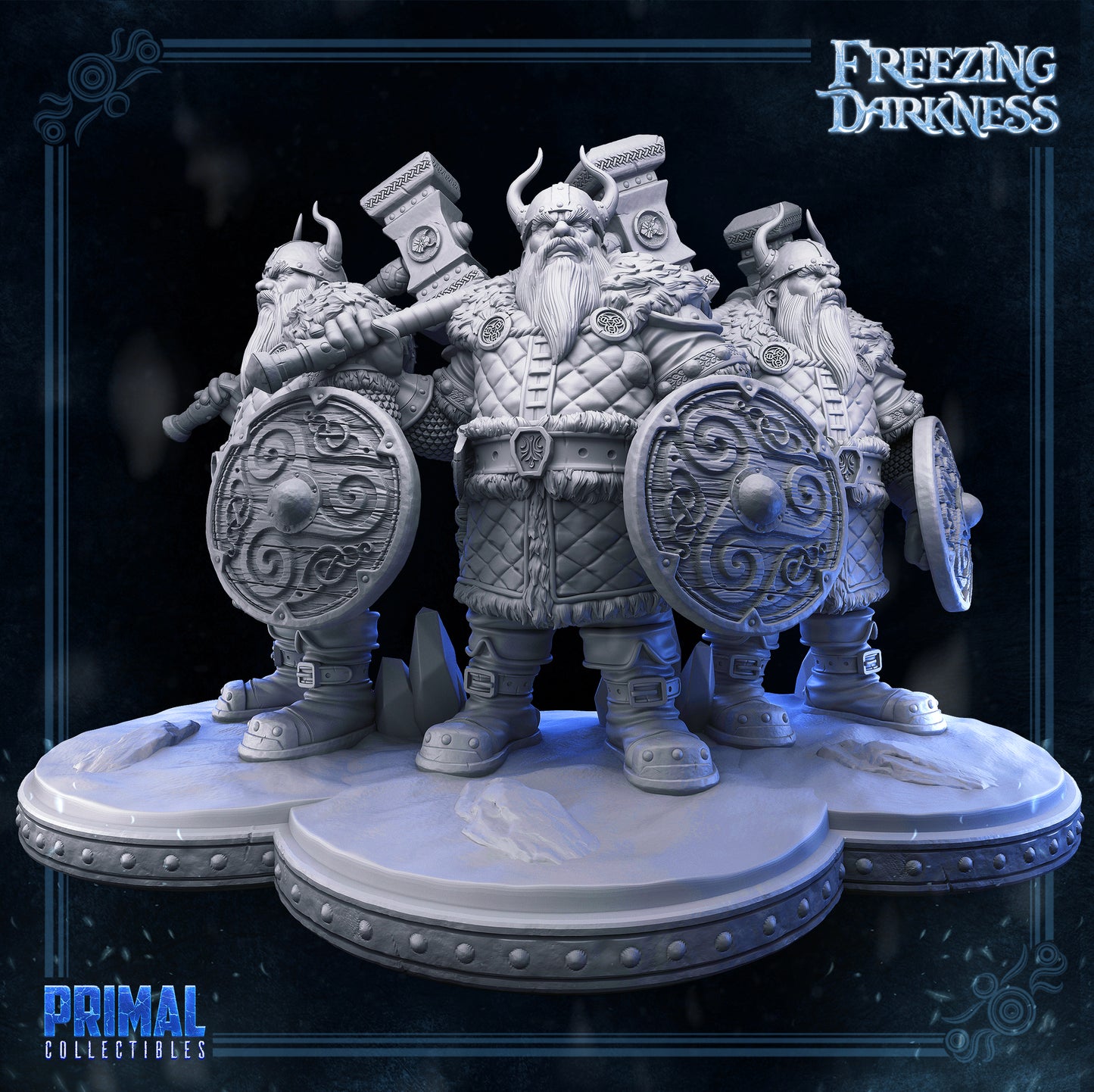 Dwarf - Argos - FREEZING DARKNESS - MASTERS OF DUNGEONS QUEST - Primal Collectibles