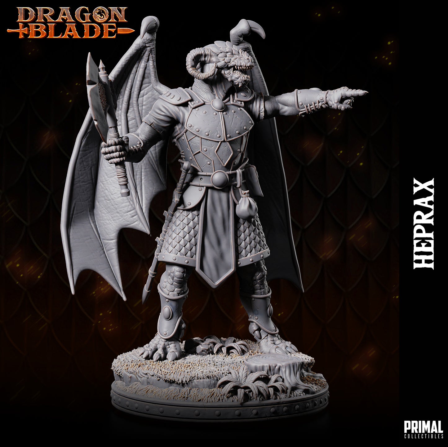 Draconian - fighter-  Heprax - November 2023 - DRAGONBLADE-  MASTERS OF DUNGEONS QUEST