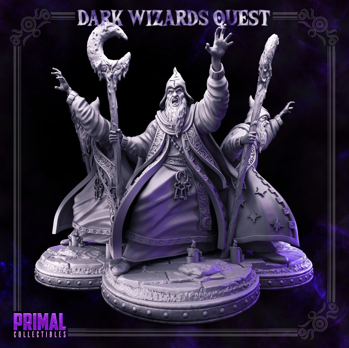 High Mage - Hasaugul - DARK WIZARDS - MASTERS OF DUNGEONS QUEST - Primal Collectibles