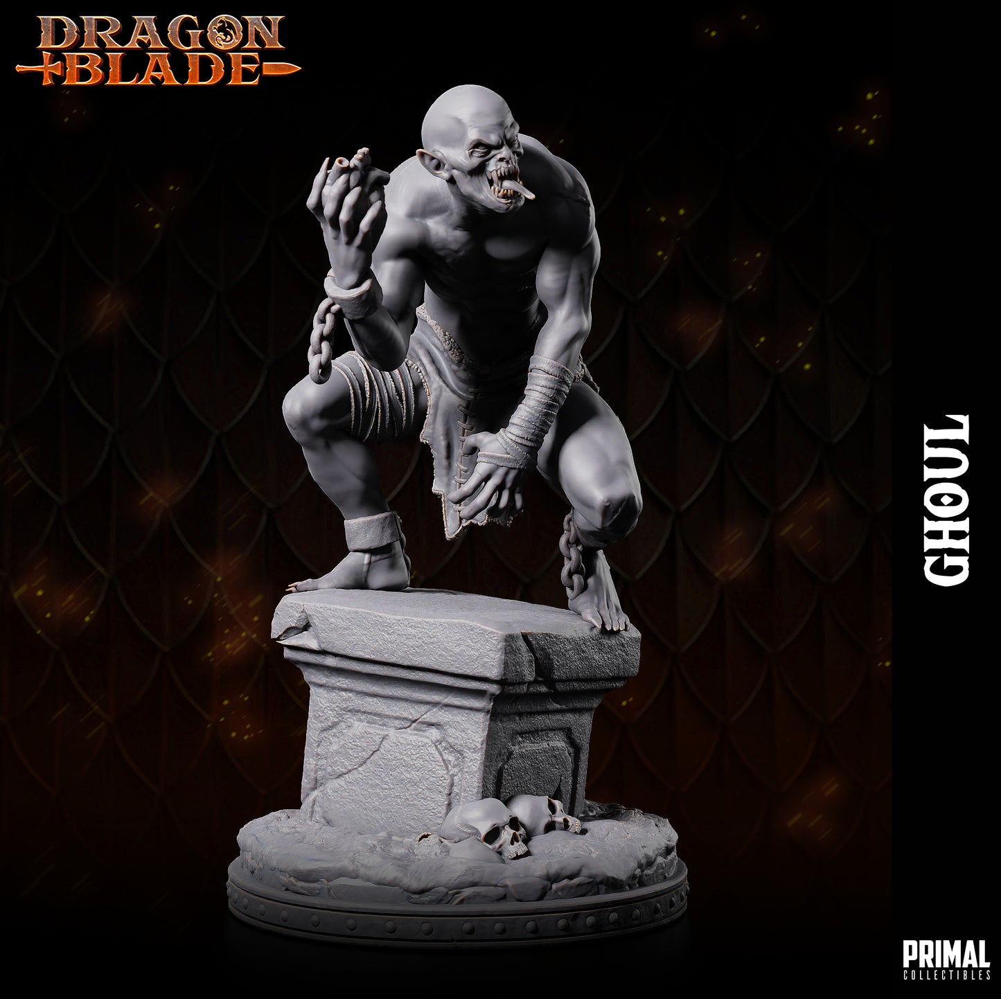 Creature - Ghoul - May 2023 - DRAGONBLADE-  MASTERS OF DUNGEONS QUEST - Primal Collectibles