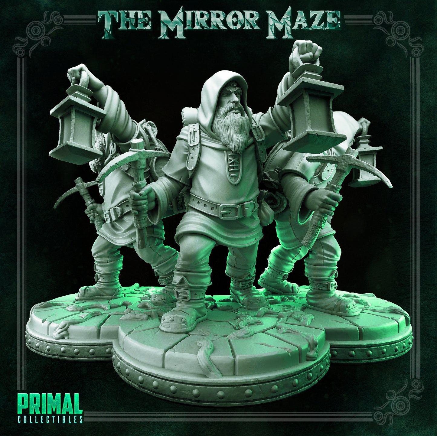 Prospector - THE MIRROR MAZE - MASTERS OF DUNGEONS QUEST - Primal Collectibles