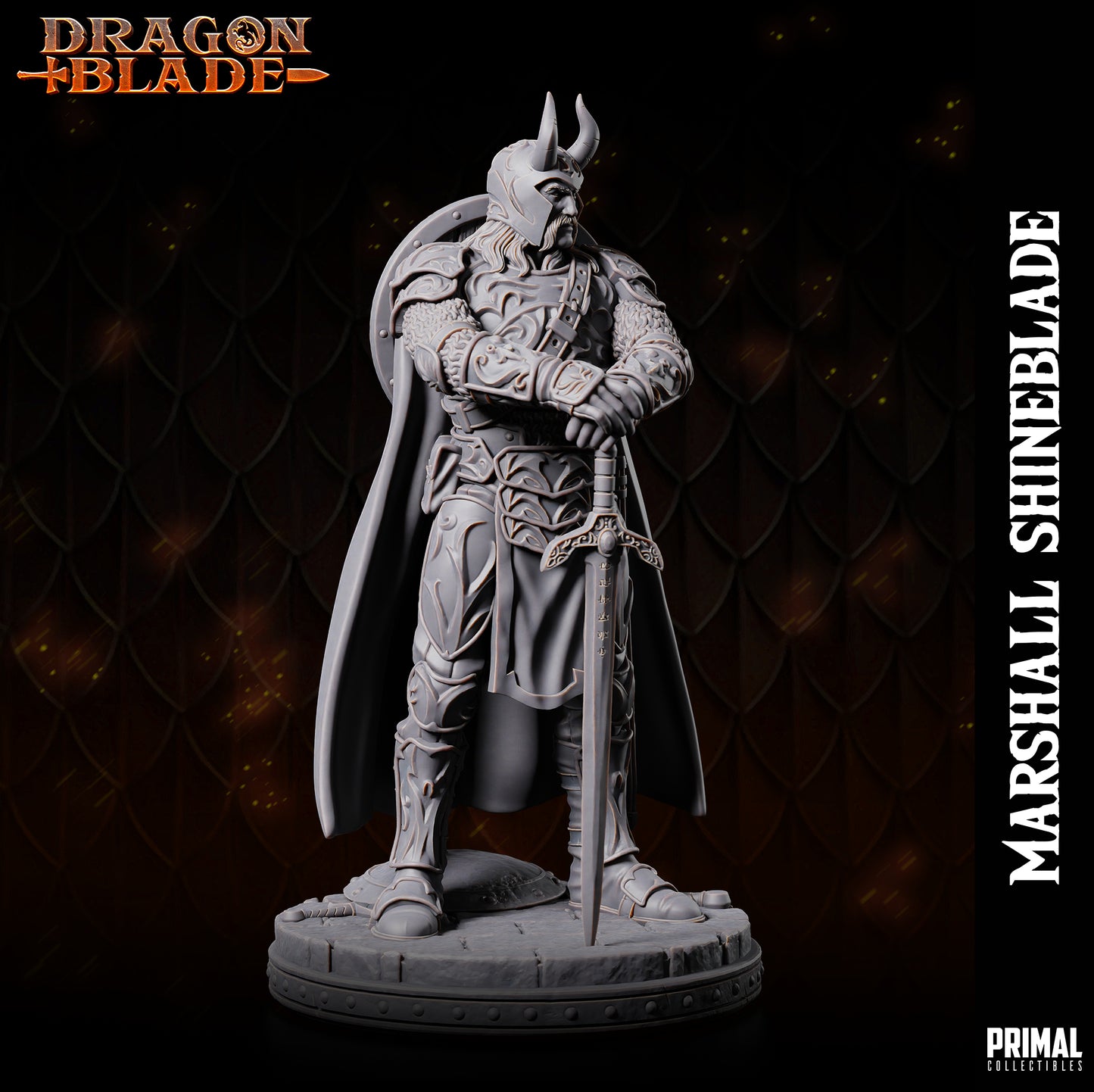 Fighter - Knight - Marshall Shineblade - September 2023 - DRAGONBLADE-  MASTERS OF DUNGEONS QUEST