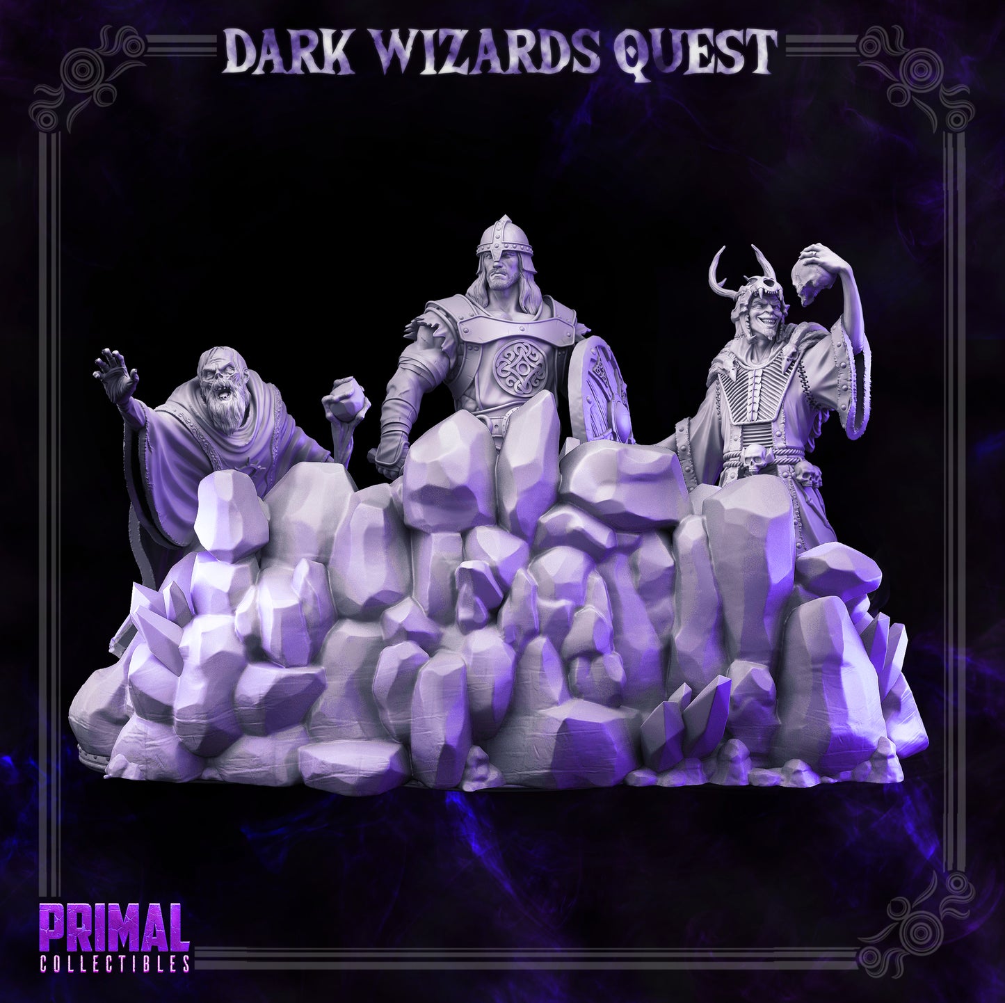 Ice Barrier - DARK WIZZARDS -  MASTERS OF DUNGEONS QUEST - Primal Collectibles