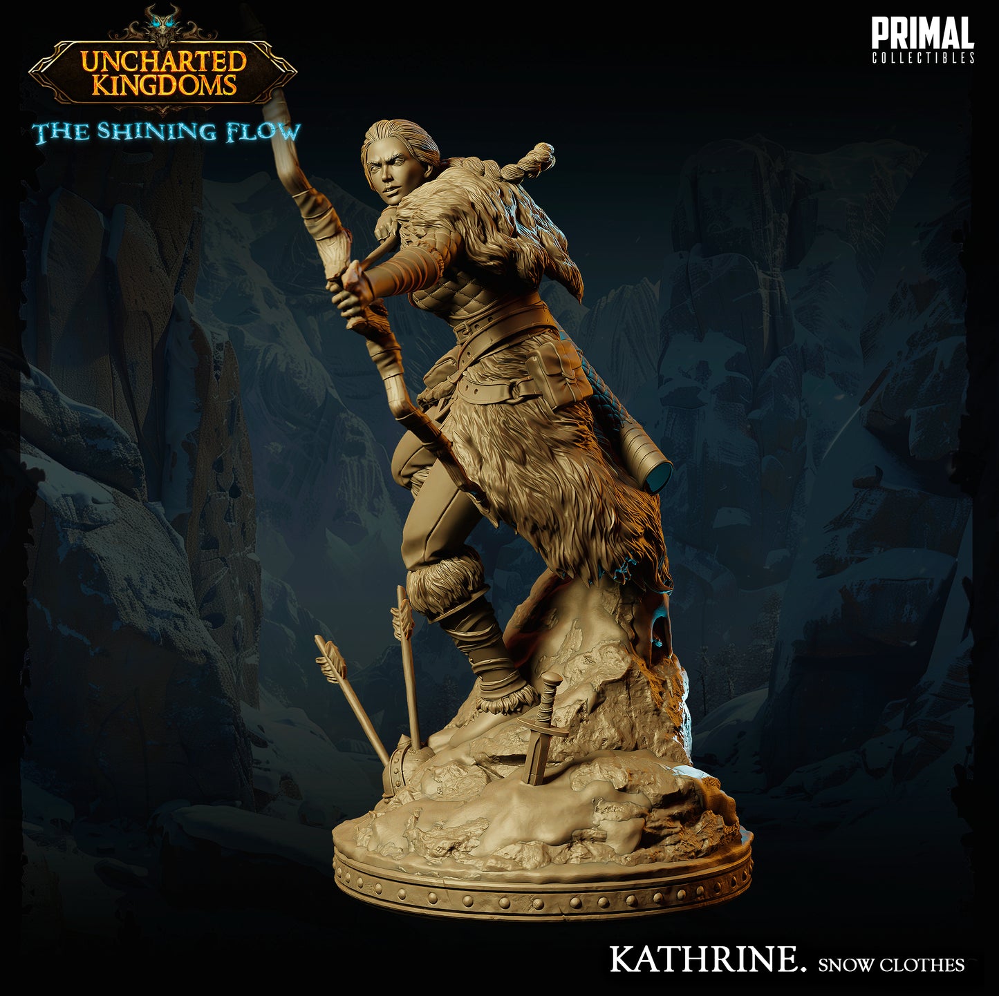 Fighter - Kathrine Bromm - Snow Clothes - May 2024 - Uncharted Kingdoms