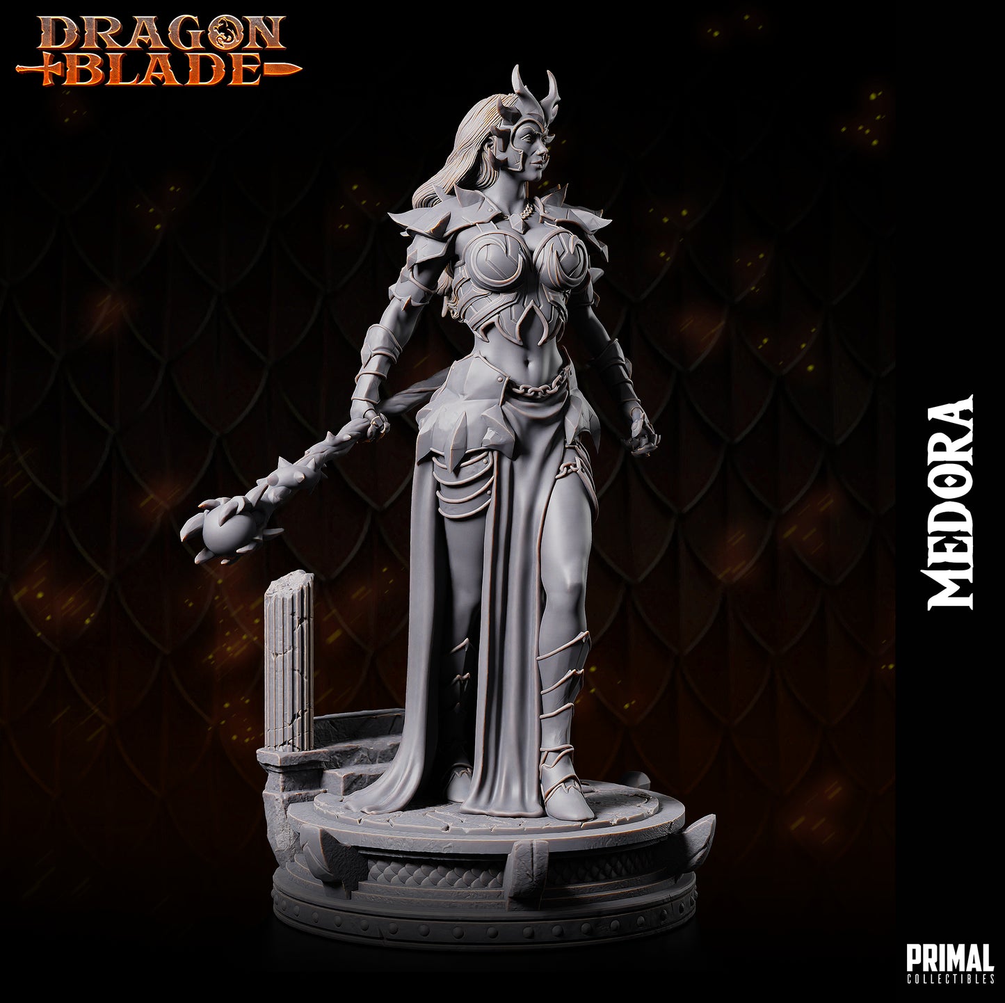 Dragon Dark Queen - Medora -  September 2023 - DRAGONBLADE-  MASTERS OF DUNGEONS QUEST