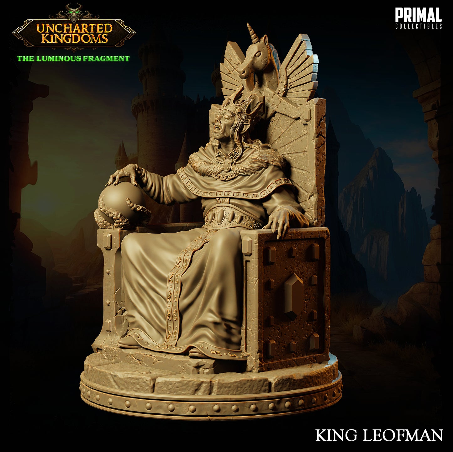 Noble / Wizard - King Leofman - March 2024 - Uncharted Kingdoms