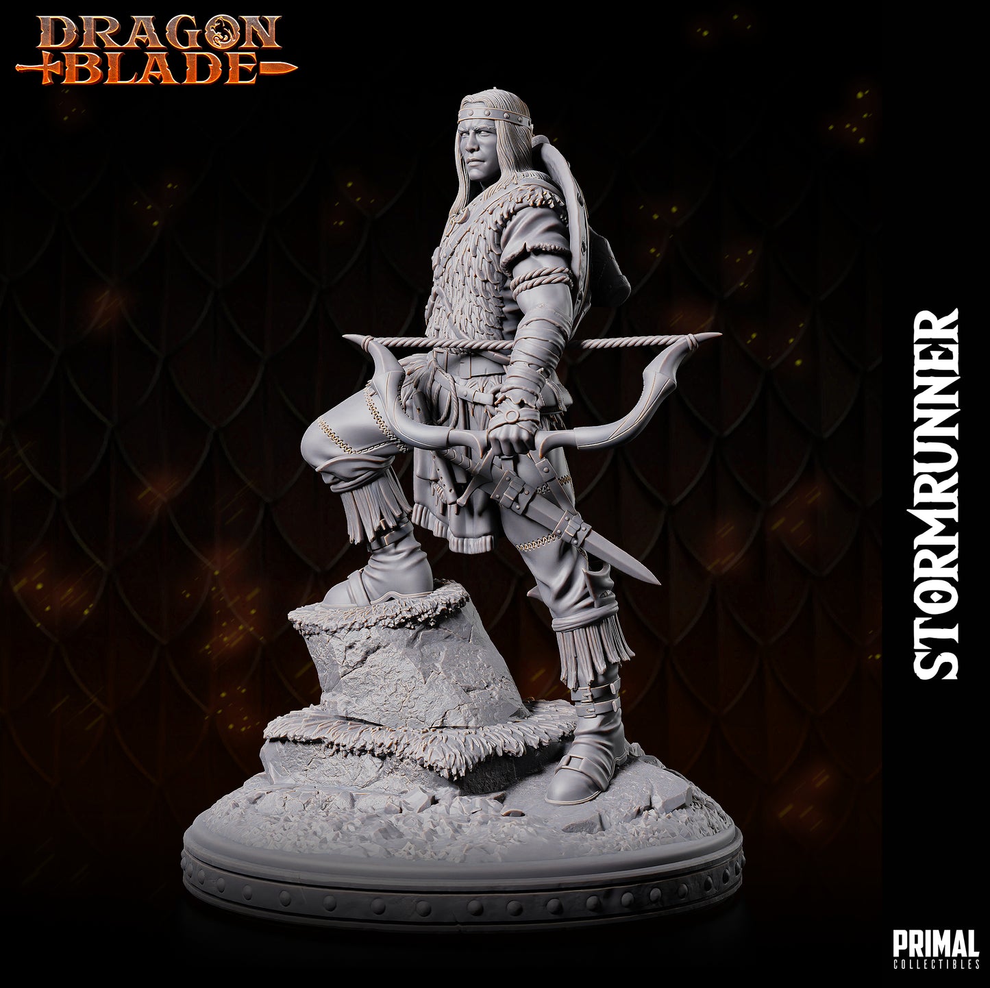 Ranger - Stormrunner - June 2023 - DRAGONBLADE-  MASTERS OF DUNGEONS QUEST - Primal Collectibles