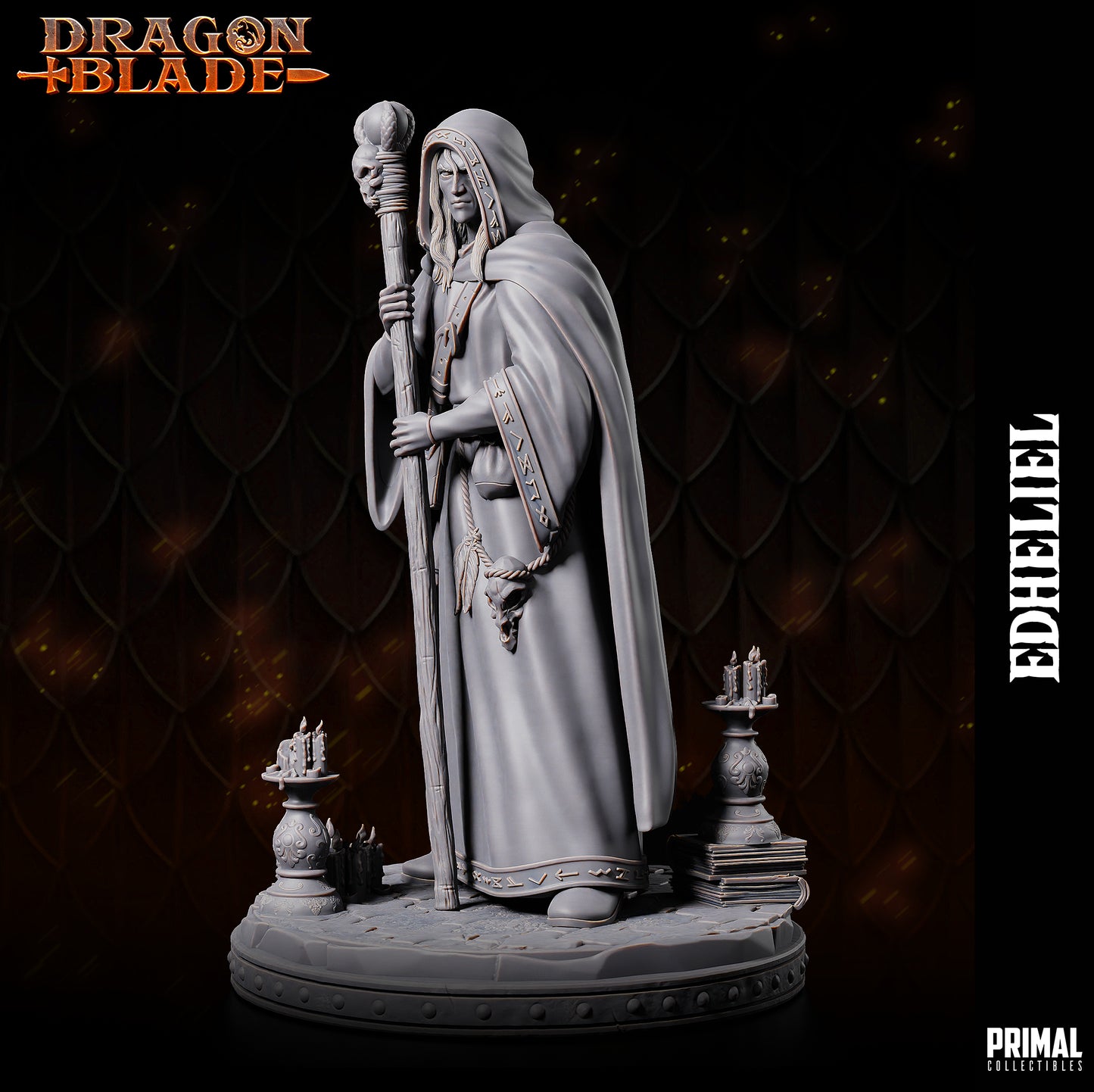 Wizard - Edheliel - May 2023 - DRAGONBLADE-  MASTERS OF DUNGEONS QUEST - Primal Collectibles