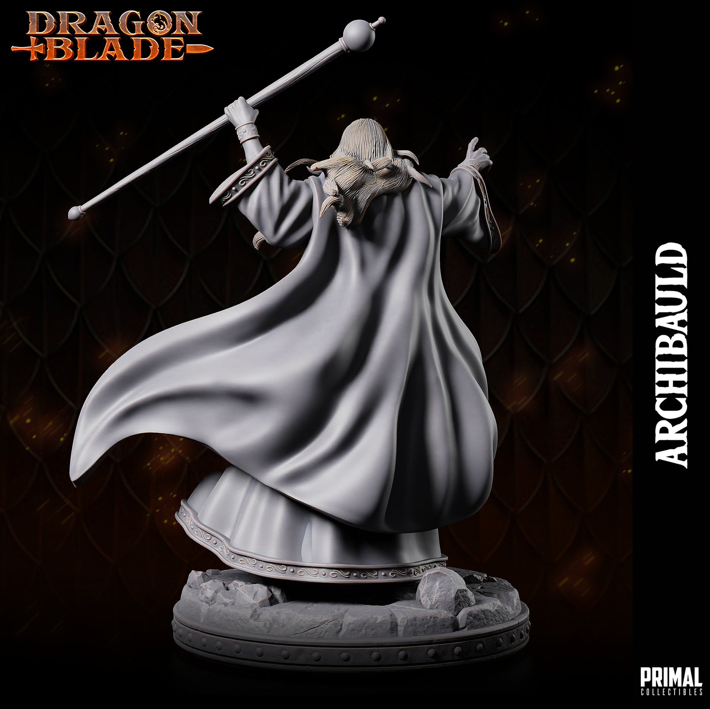 White Wizard - Archbauld - January 2024 - DRAGONBLADE- MASTERS OF DUNGEONS QUEST