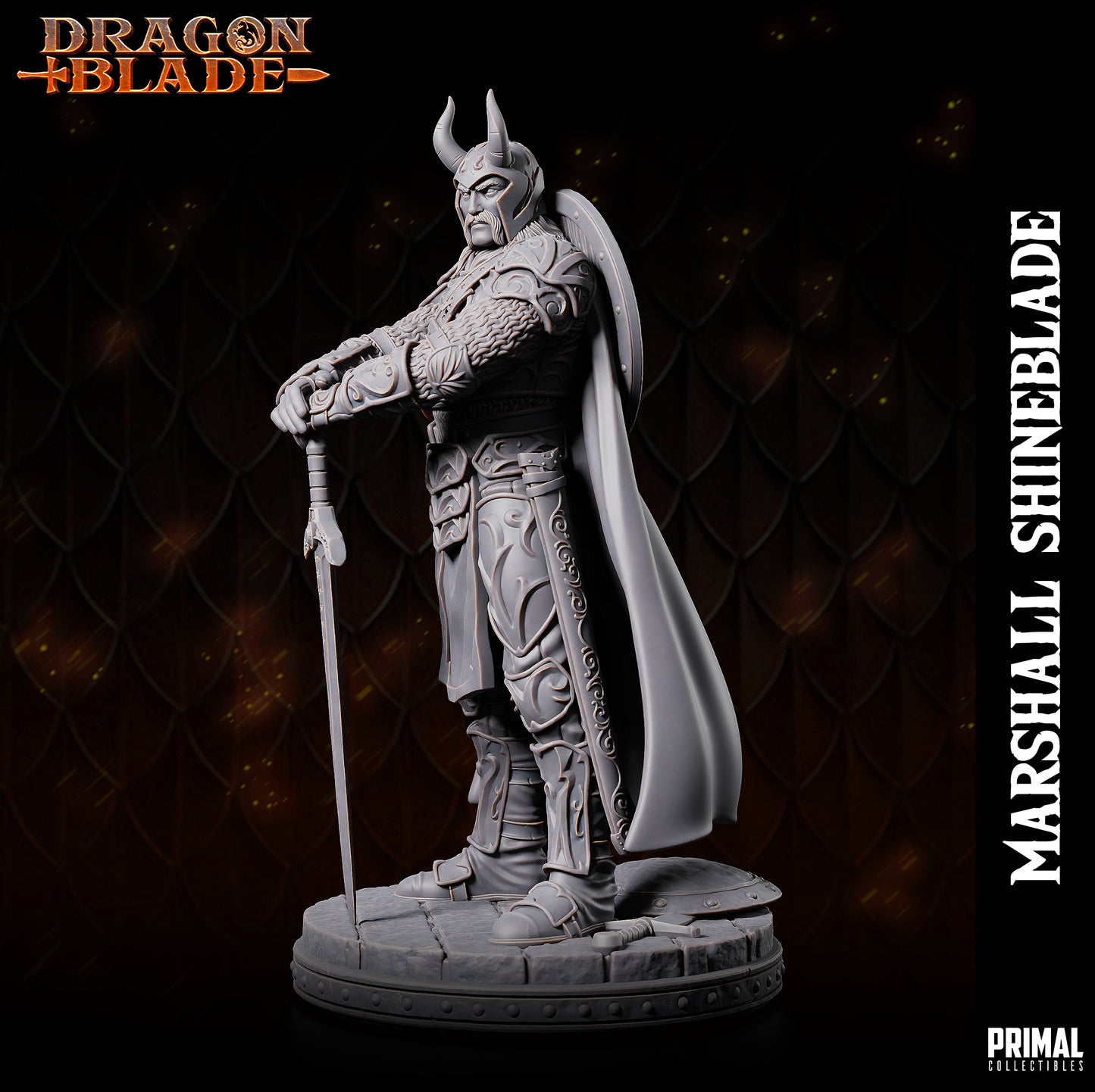 Fighter - Knight - Marshall Shineblade - September 2023 - DRAGONBLADE-  MASTERS OF DUNGEONS QUEST