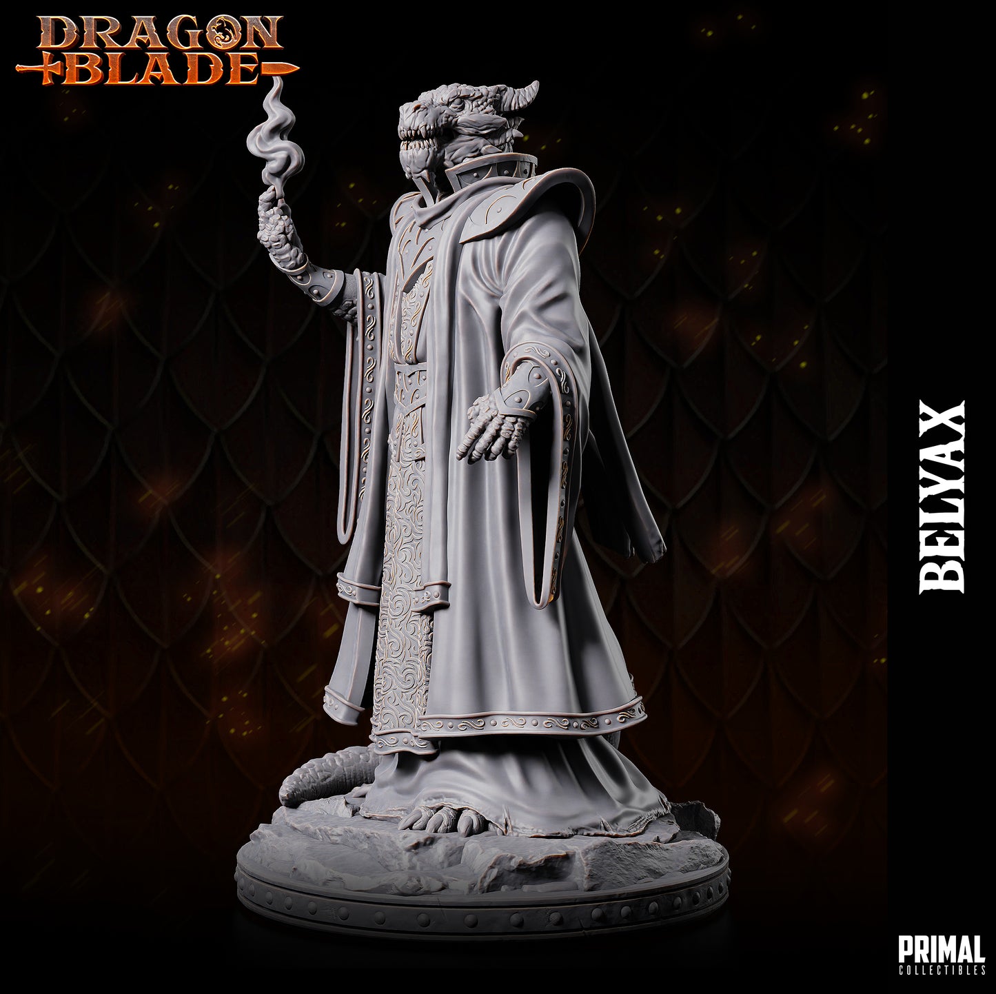 Draconian - wizard -  Belyax - September 2023 - DRAGONBLADE-  MASTERS OF DUNGEONS QUEST